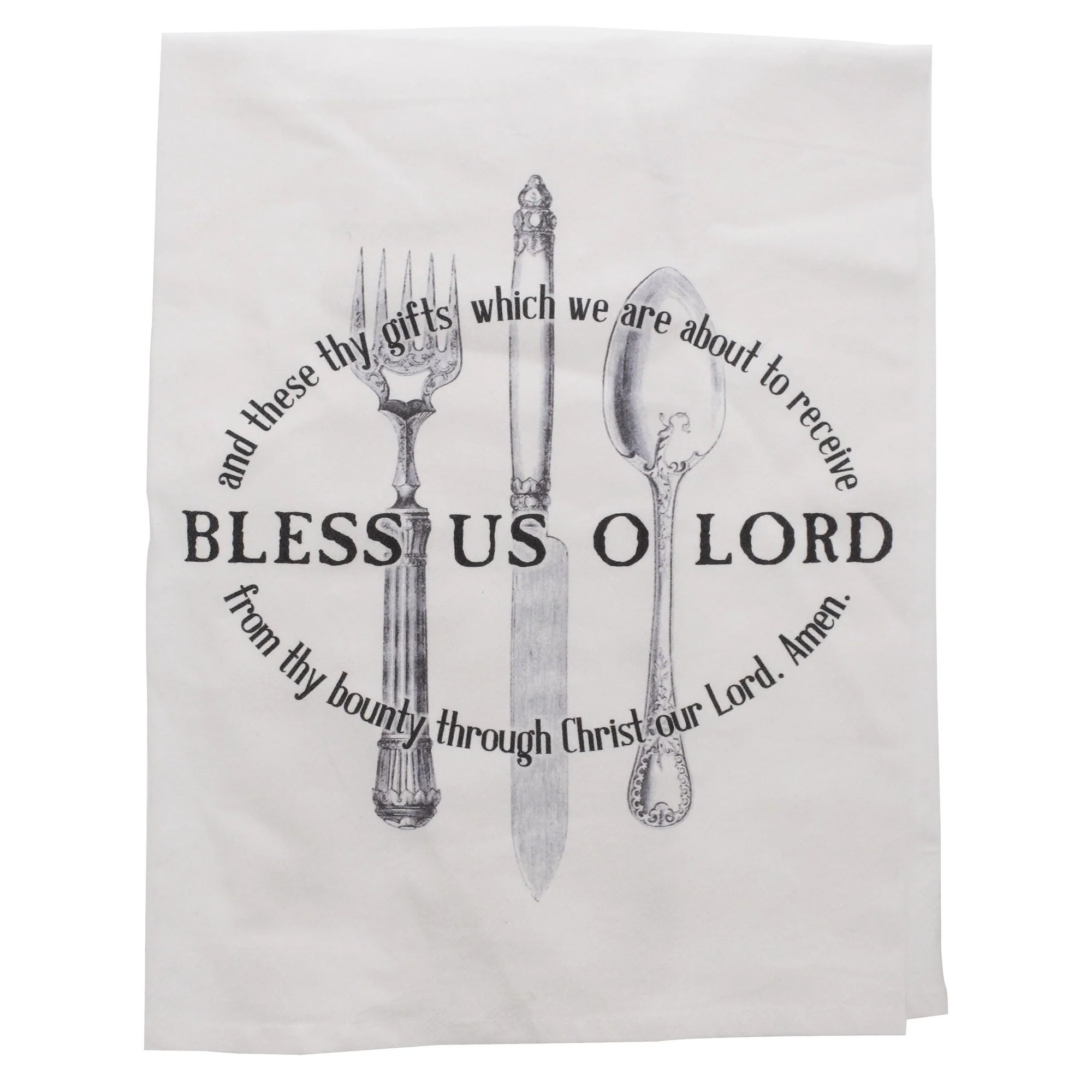 Bless Us O Lord Dishtowel - Image 2