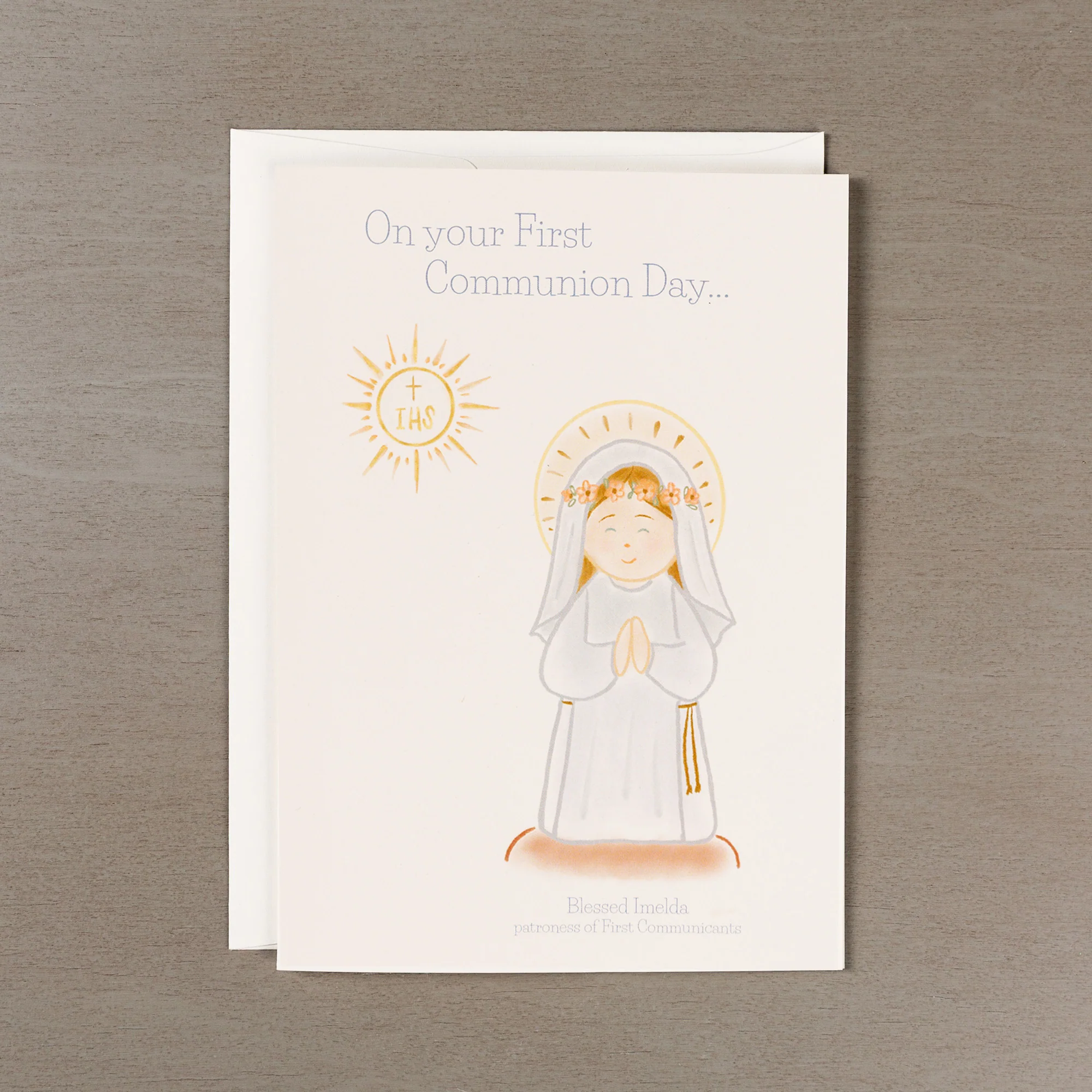 Blessed Imelda First Communion Card - Image 2