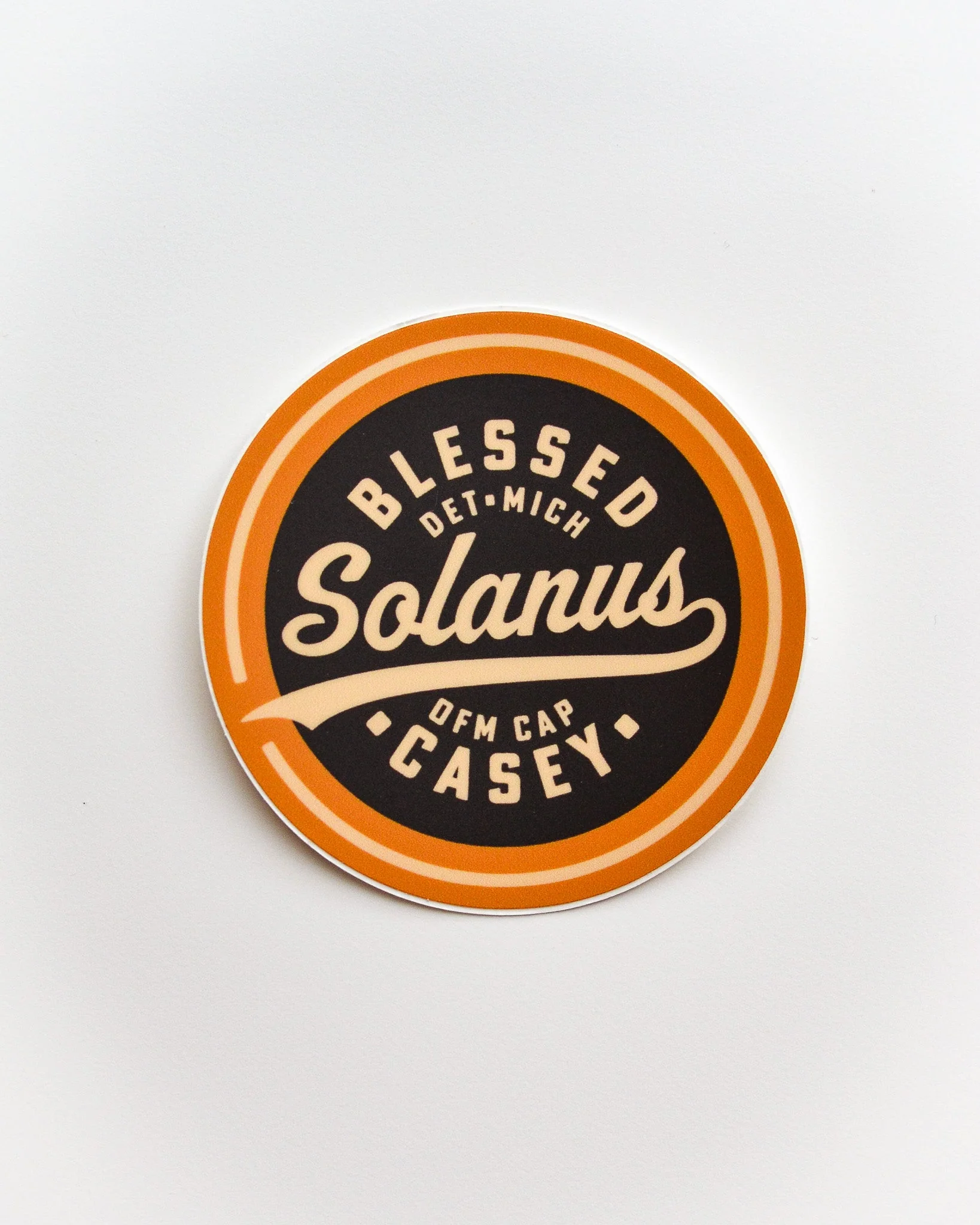 Blessed Solanus Casey Vinyl Sticker - Image 2