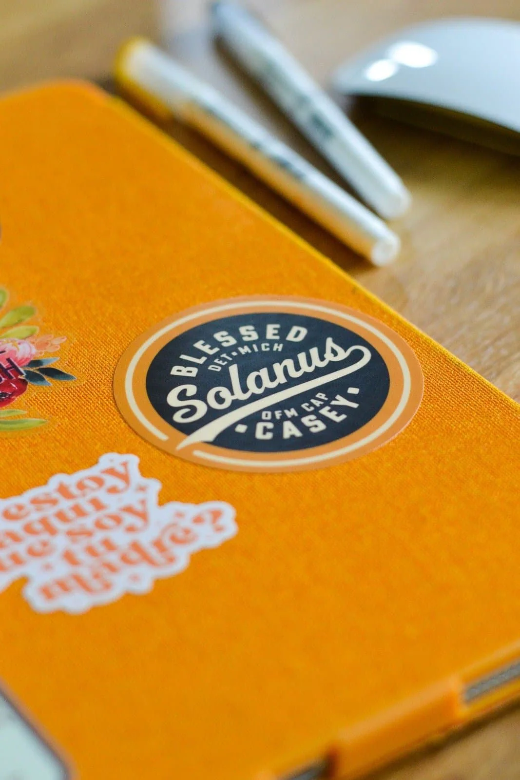 Blessed Solanus Casey Vinyl Sticker - Image 3