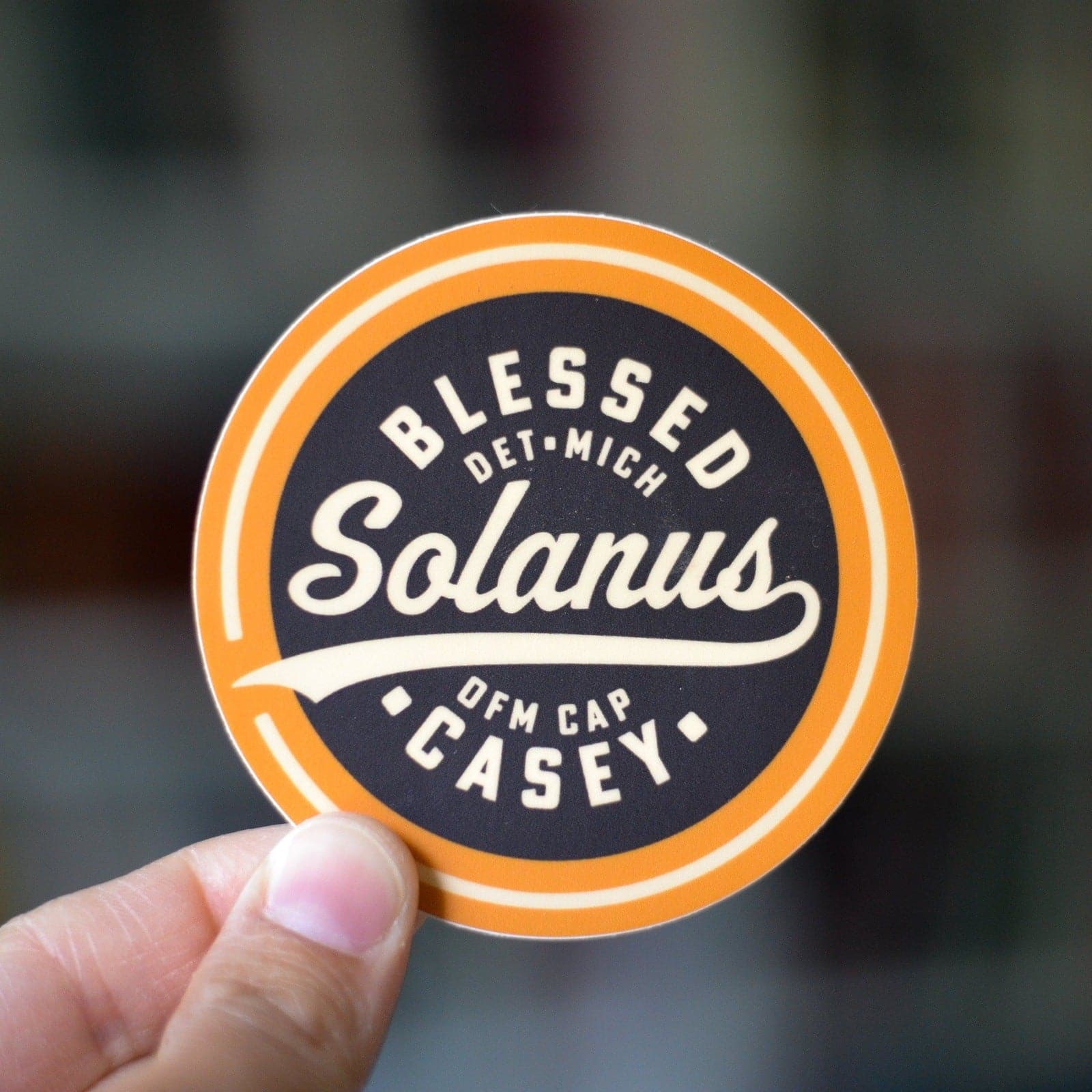 Blessed Solanus Casey Vinyl Sticker - Image 4