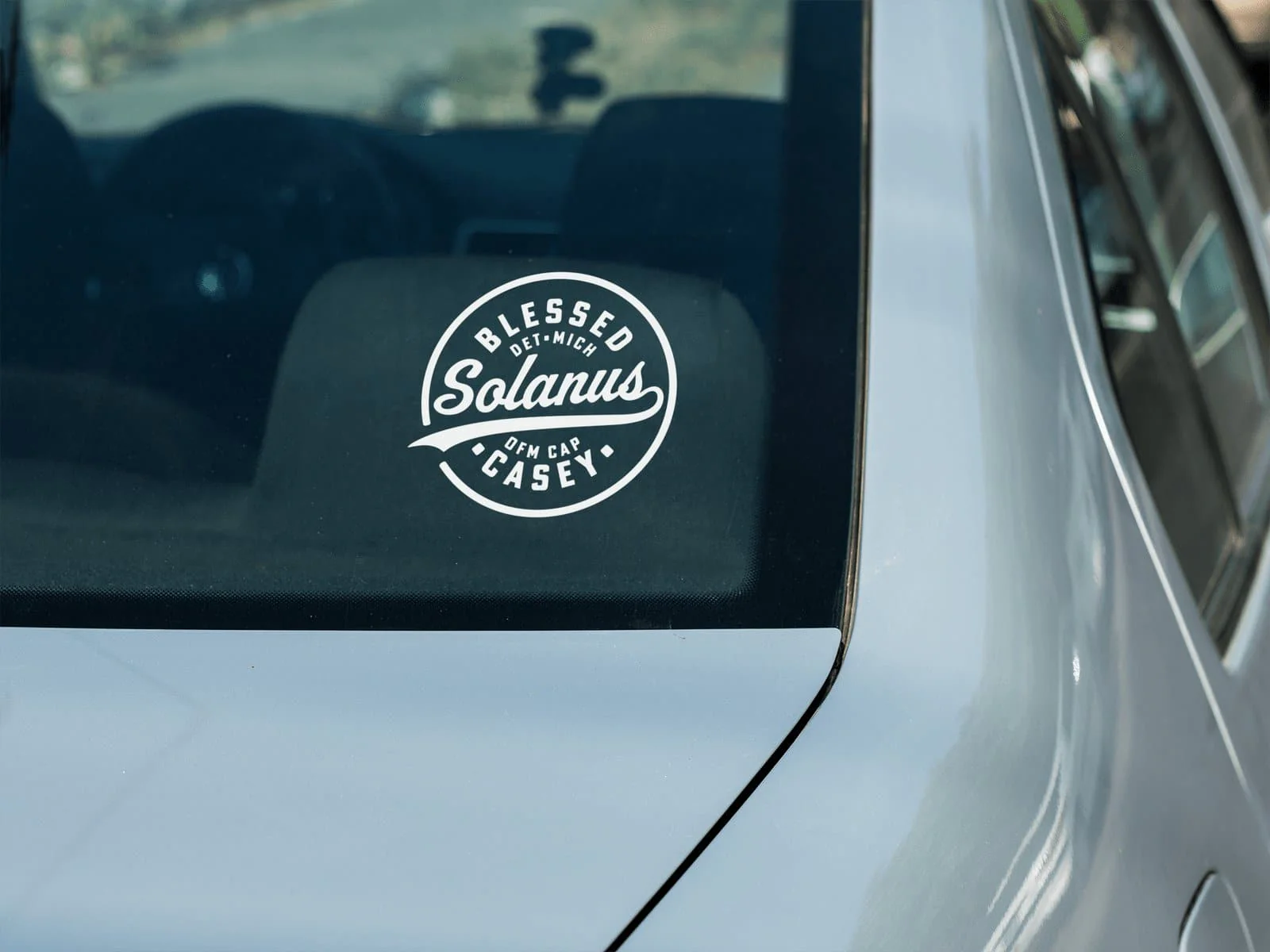 Blessed Solanus Casey Vinyl Sticker - Image 3