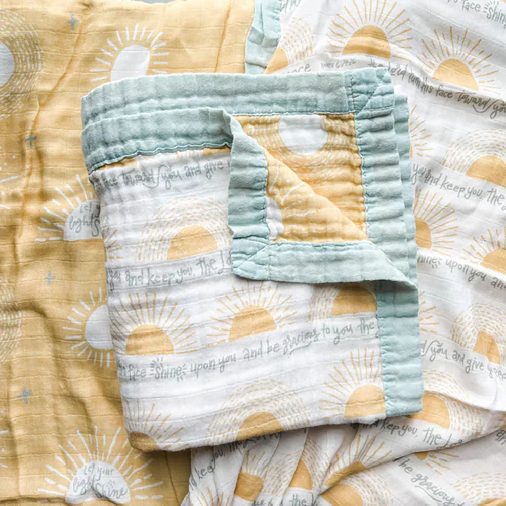 Blessing Luxury Double Sided Muslin Blanket
