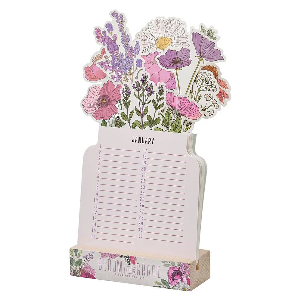 Bloom in His Grace Special Days Bouquet Calendar