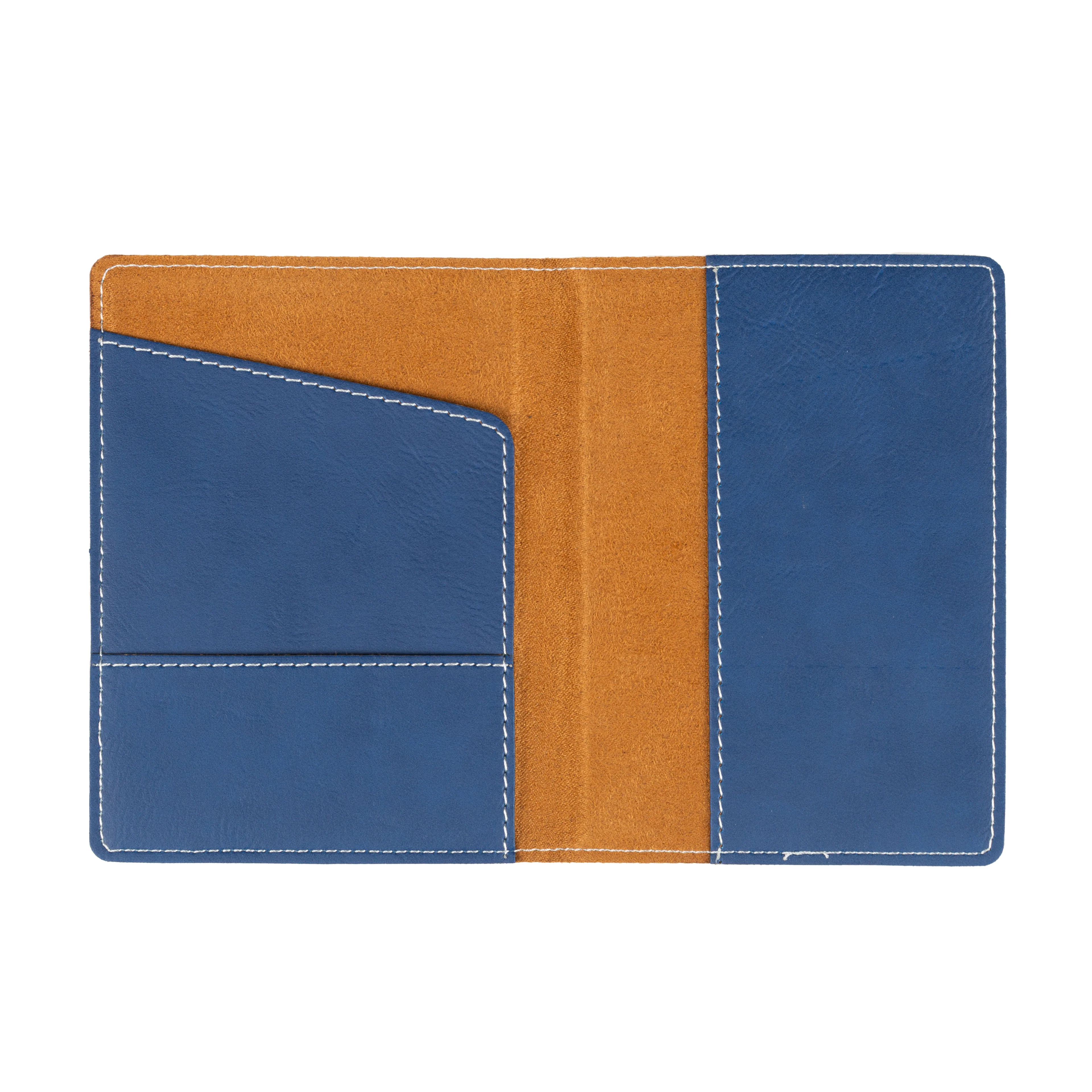 Blue Monogramed Passport Cover - Image 3