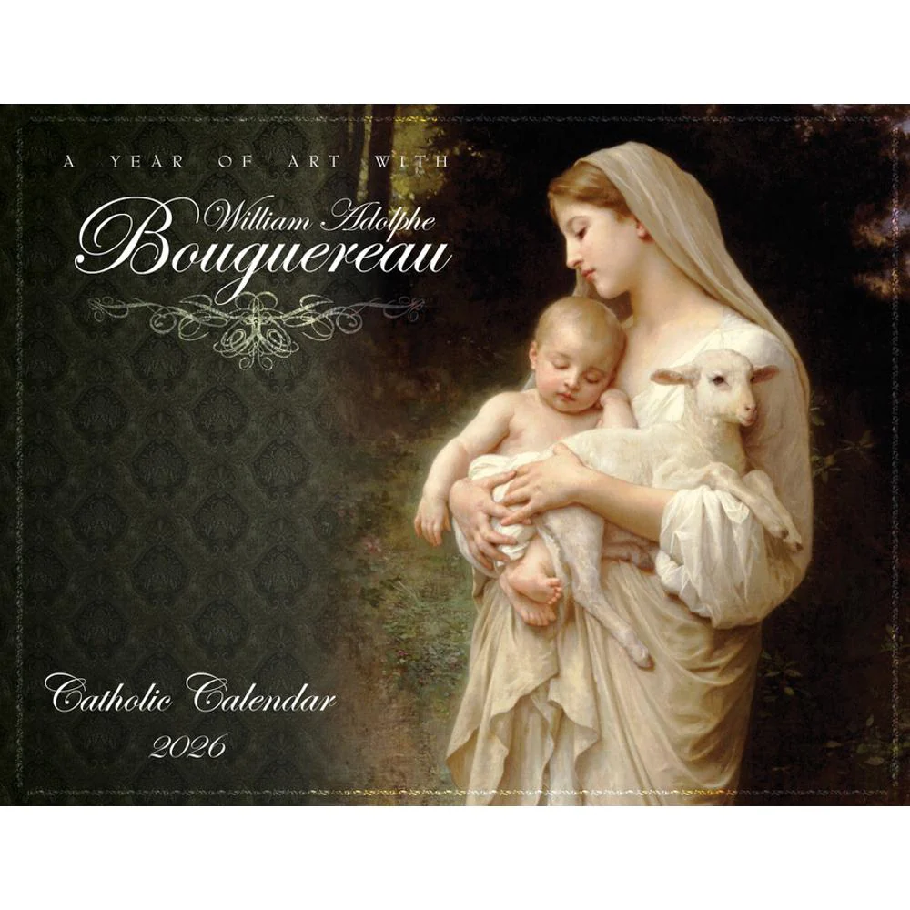 Bouguereau Catholic Wall Calendar