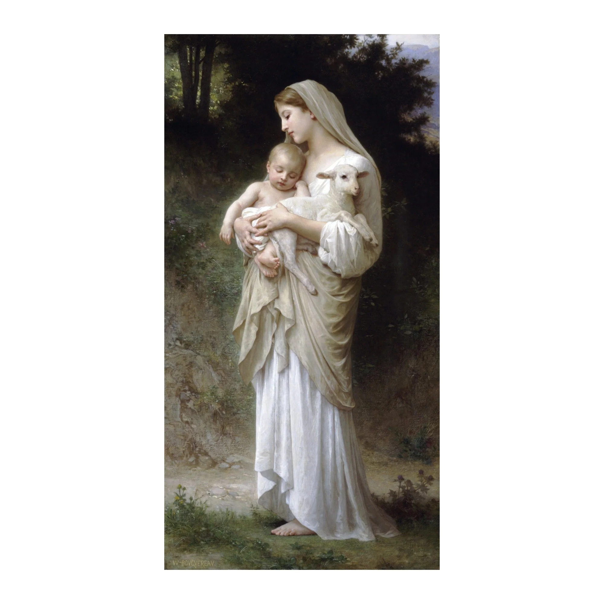 Bouguereau L'Innocence Keepsake Box - Image 3