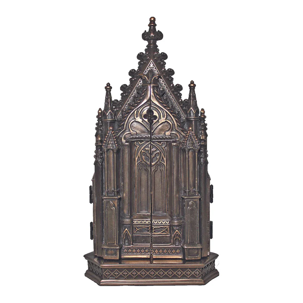 Bronzed Passion of Christ Triptych - 8" - Image 3