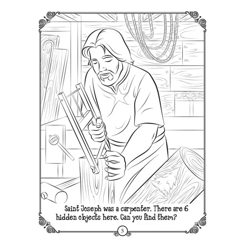 Brother Francis: The King is Born Coloring and Activity Book - Image 3