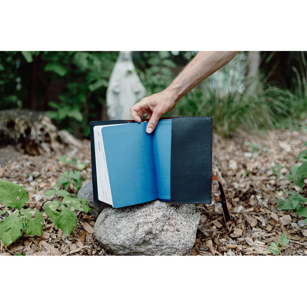 Brown Premium Leather Great Adventure Bible Cover - Image 3