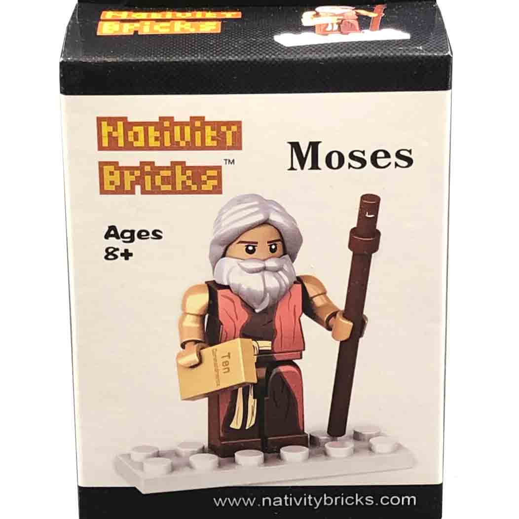 Building Bricks Moses Figurine for Kids - Image 3