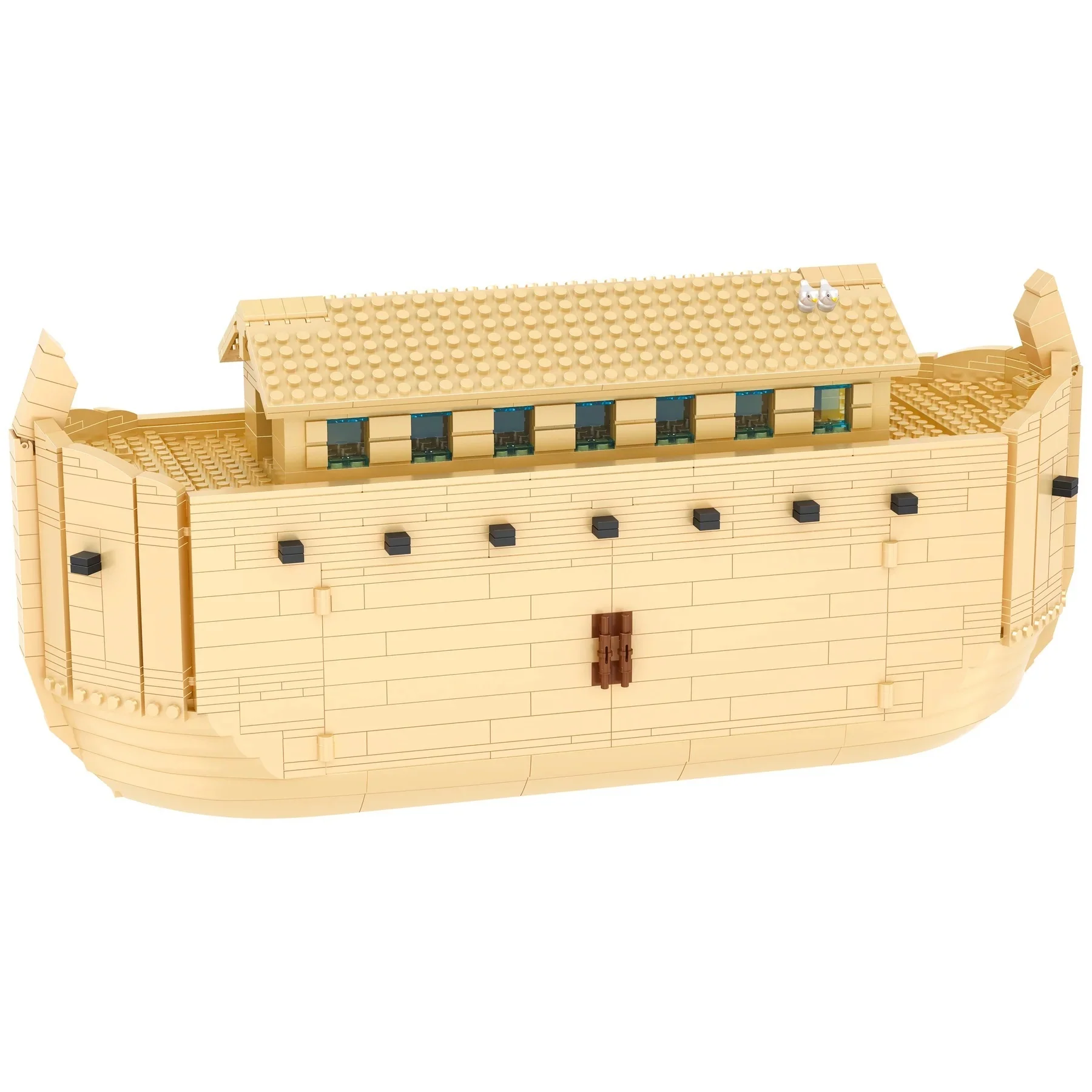 Building Bricks Noah's Ark Play Set for Kids - Image 4