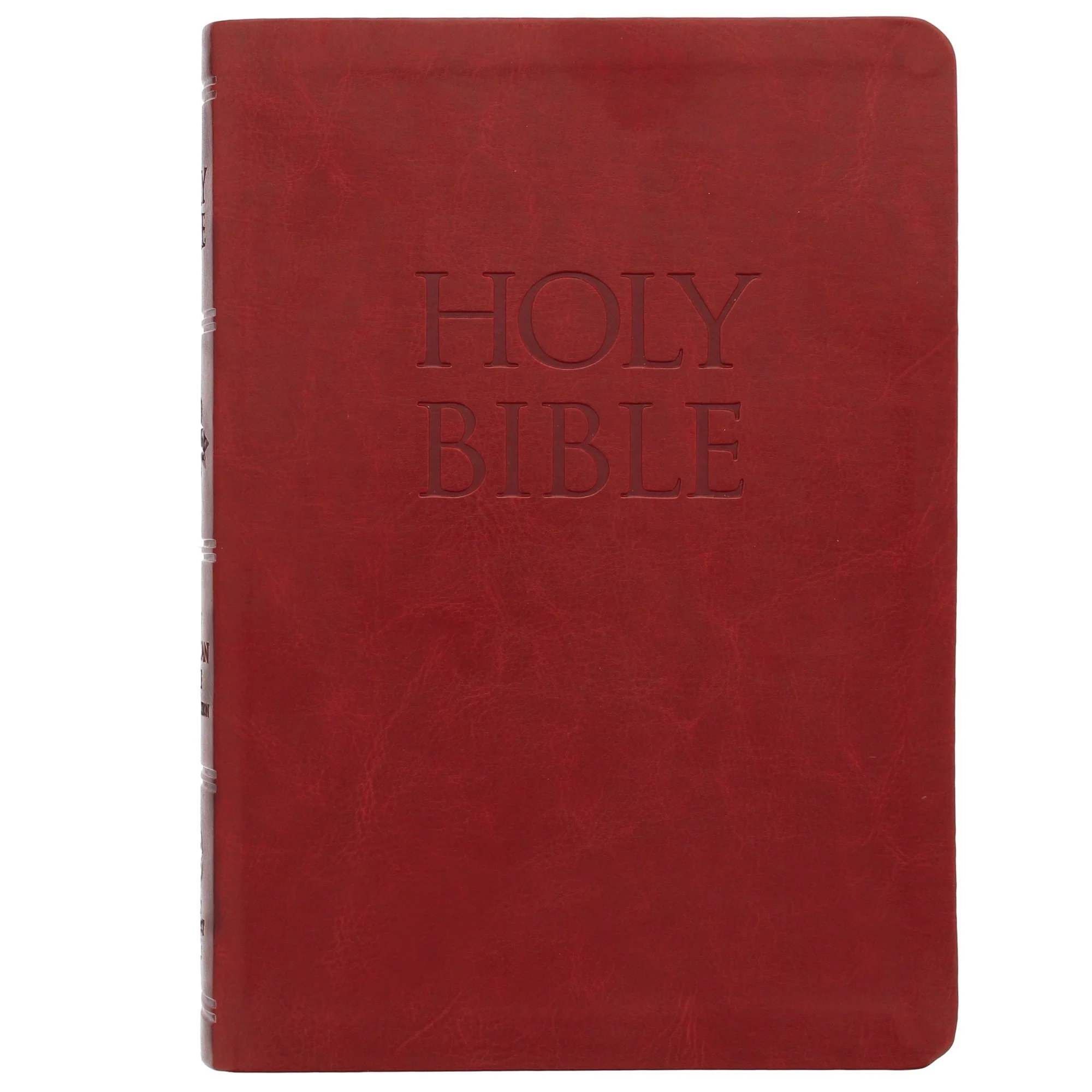 Burgundy Red Premium Ultra Soft Bible - Image 2