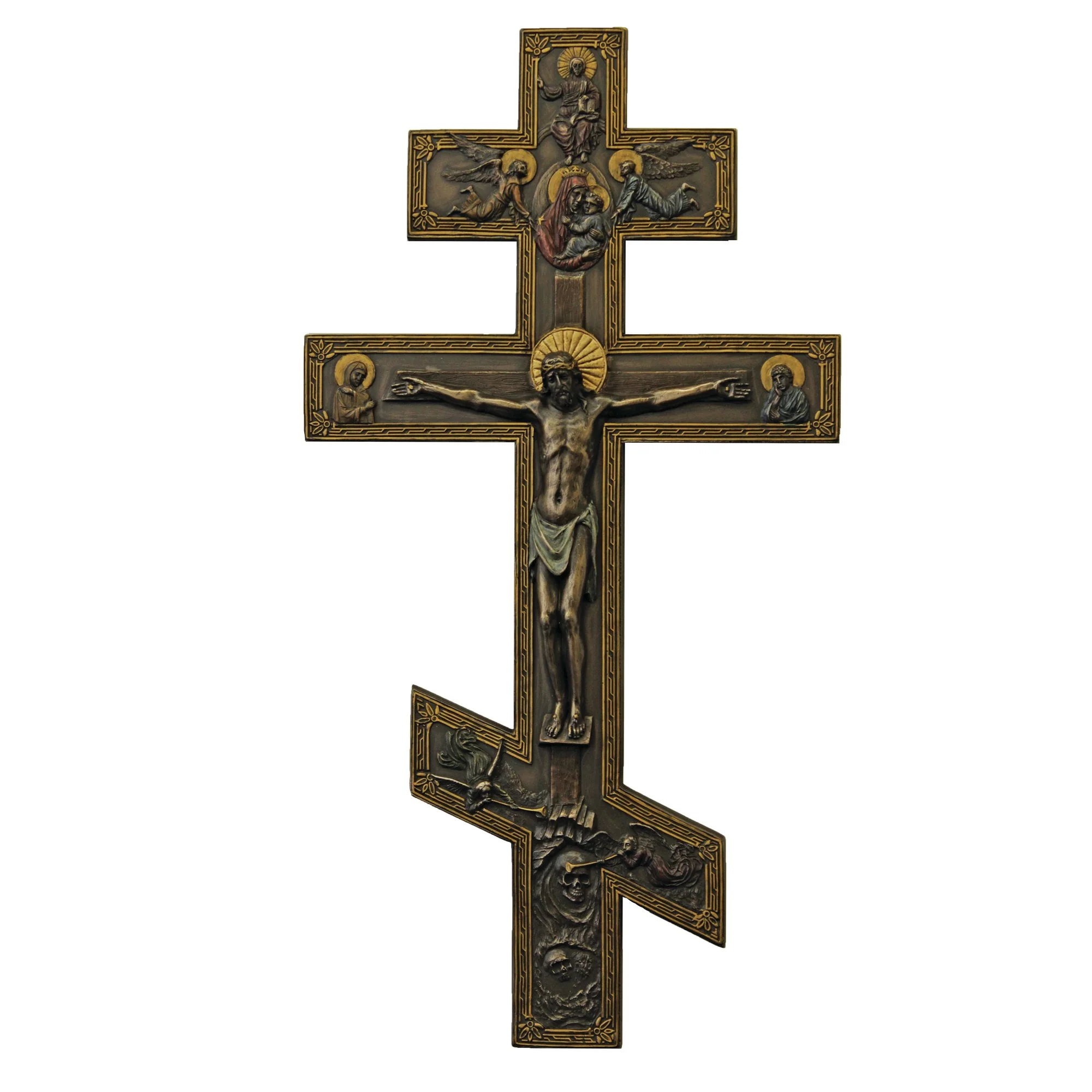Byzantine Crucifix 17.5'' - Image 2