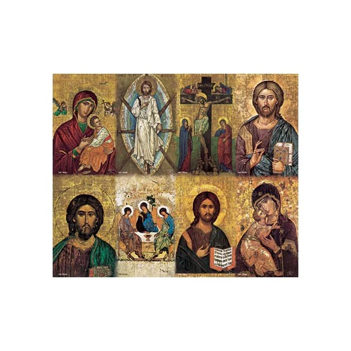 Laminated Byzantine Icons Personalized Prayer Card (Priced Per Card)