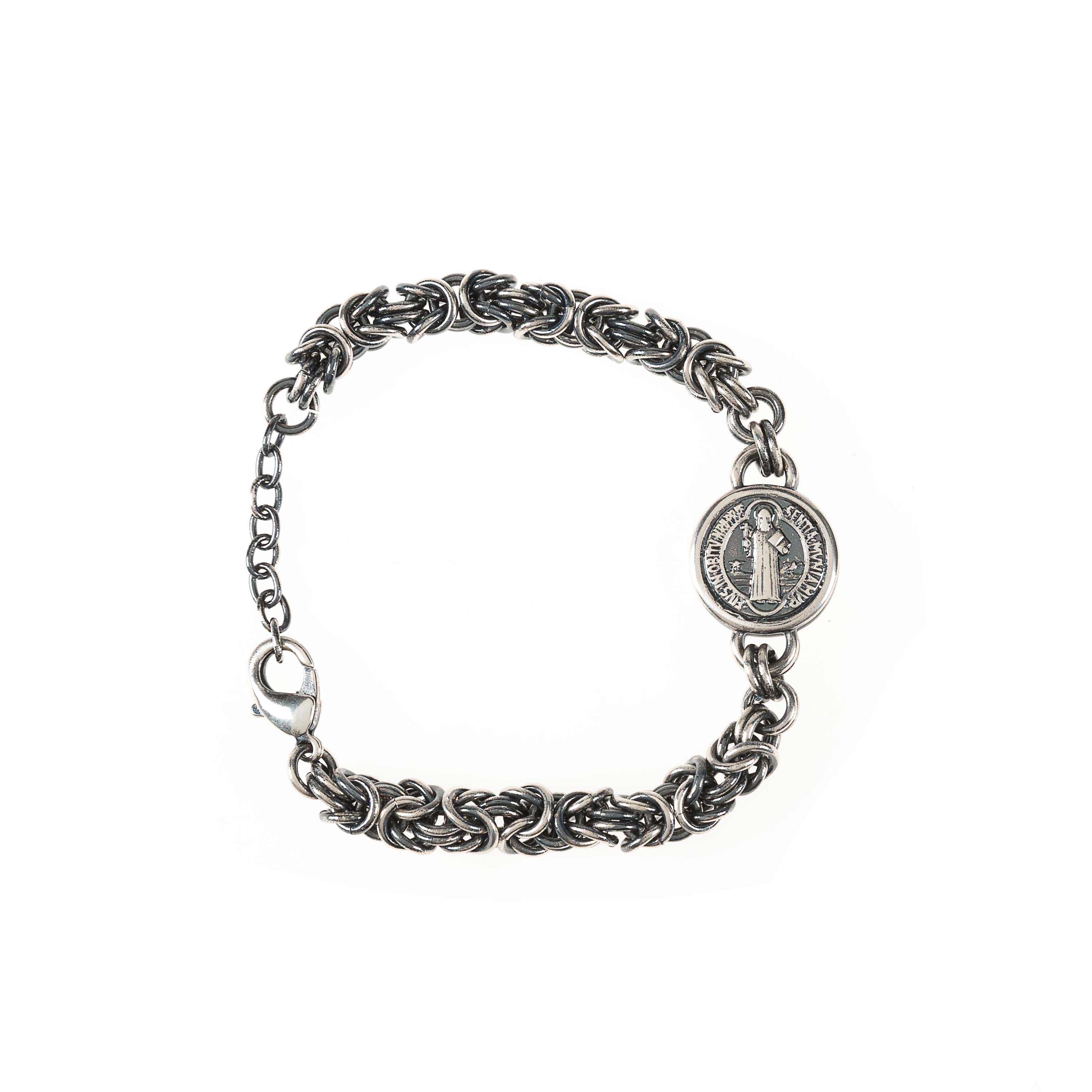 Byzantine St. Benedict Medal Bracelet - Image 4