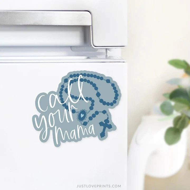 Call Your Mama Car Magnet - Image 3