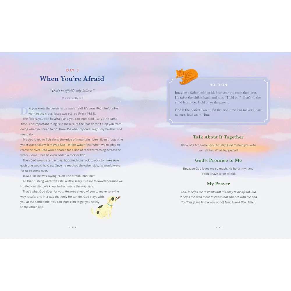 Calm Thoughts for Kids: 90 Devotions for Anxious Days - By Max Lucado - Image 4
