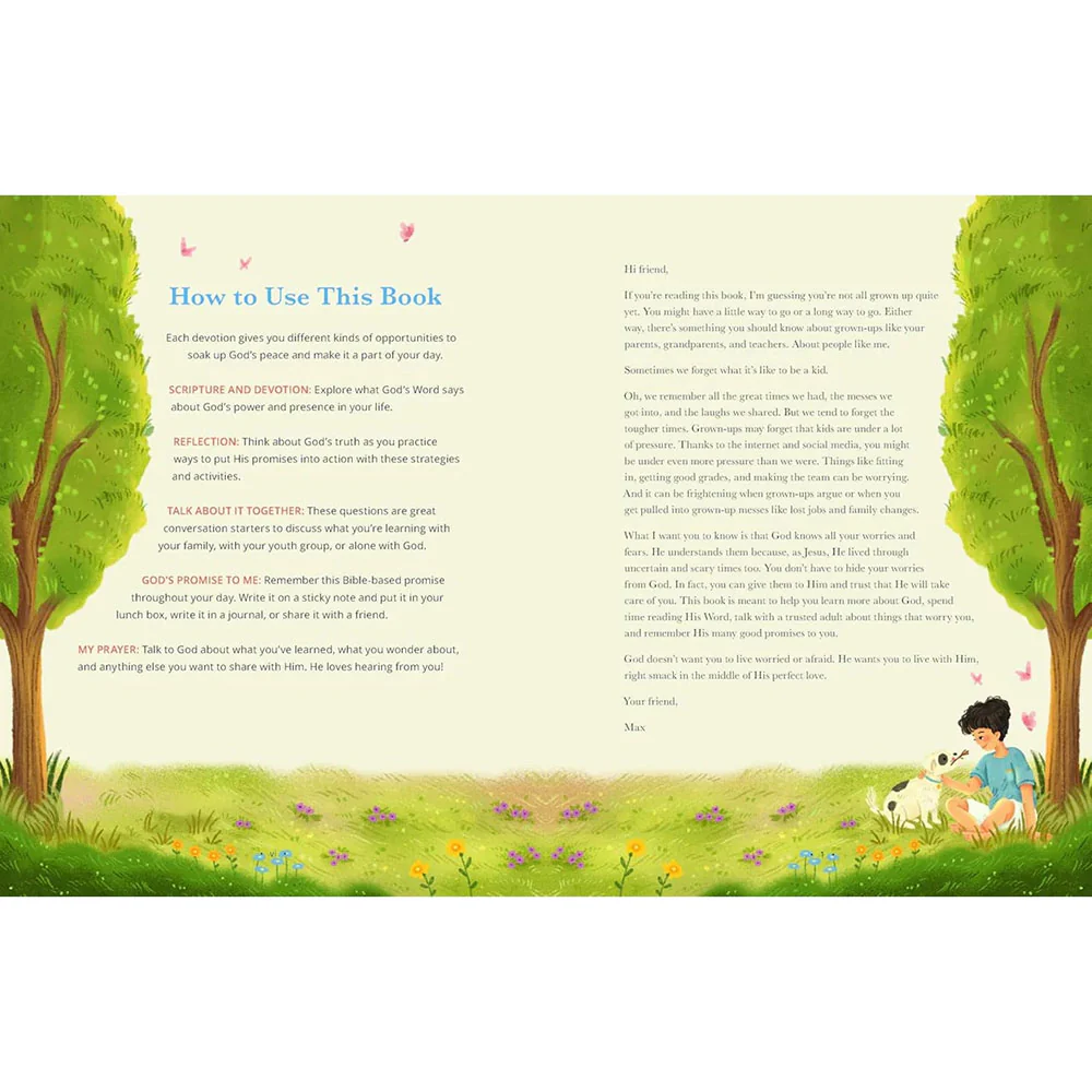 Calm Thoughts for Kids: 90 Devotions for Anxious Days - By Max Lucado - Image 6