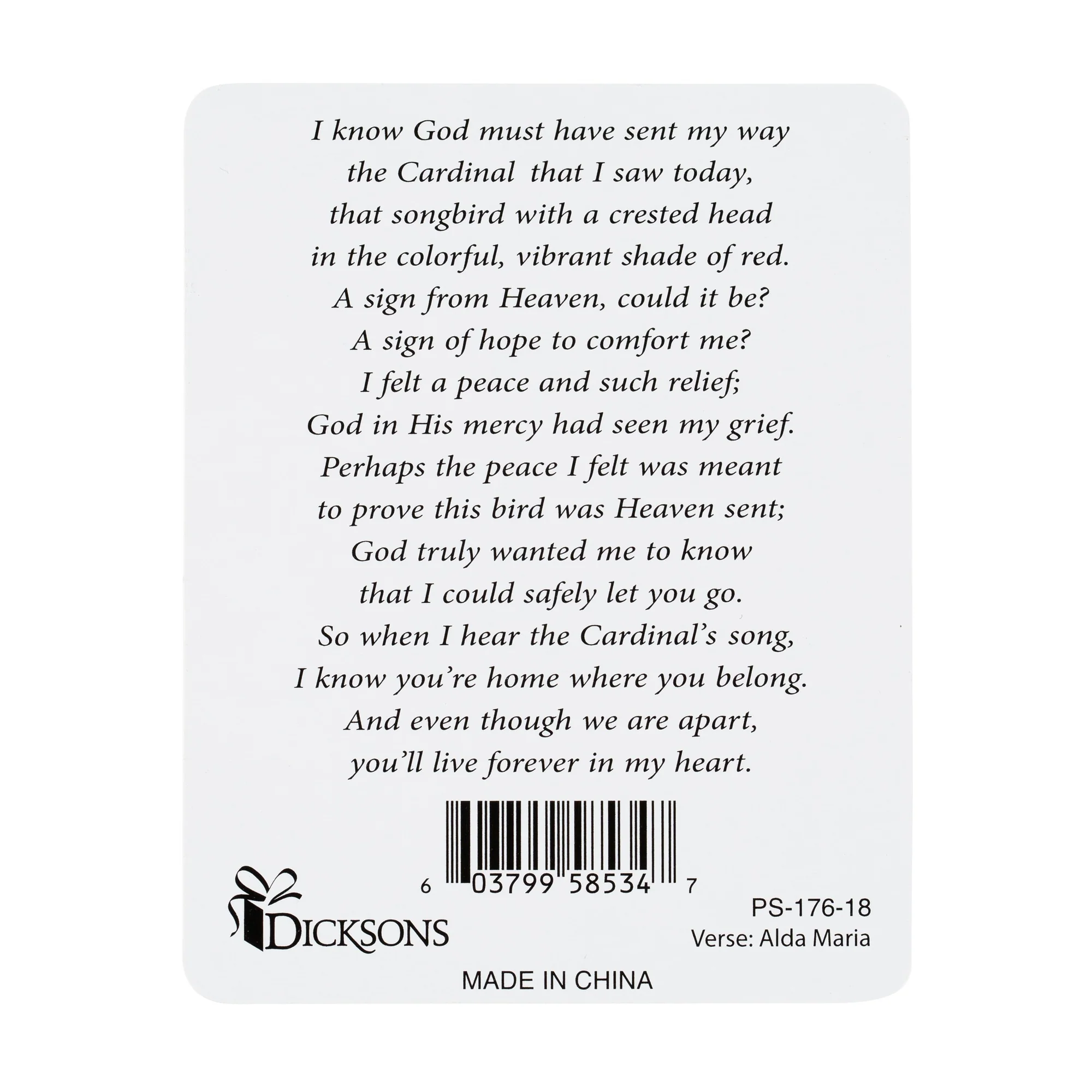 Cardinal's Song Pocket Coin - Image 2