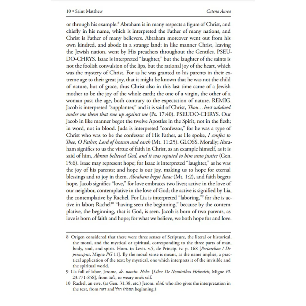 Catena Aurea: Commentary on the Four Gospels - Catholic Edition (3 Vol Set) - Image 8