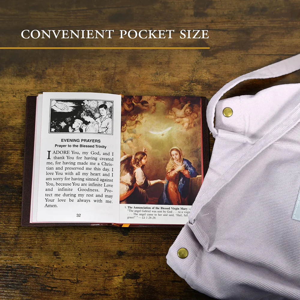 Catholic Book of Prayers Large Print (Green Imitation Leather) - Image 3
