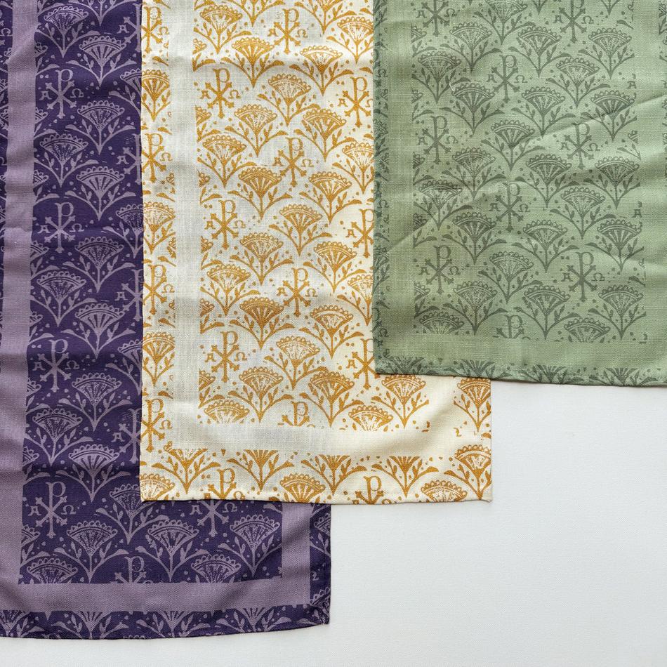 Catholic Liturgical Living Table Runner Set - Set of 3 - Image 5