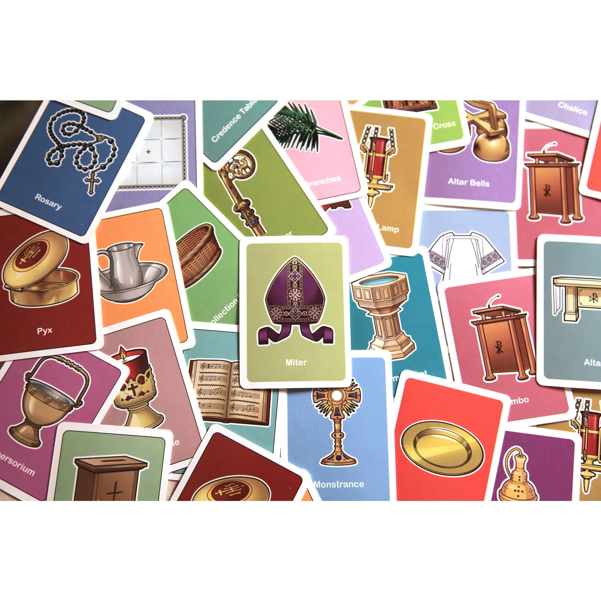 Catholic Words Card Matching Game, Vol. II - Image 2