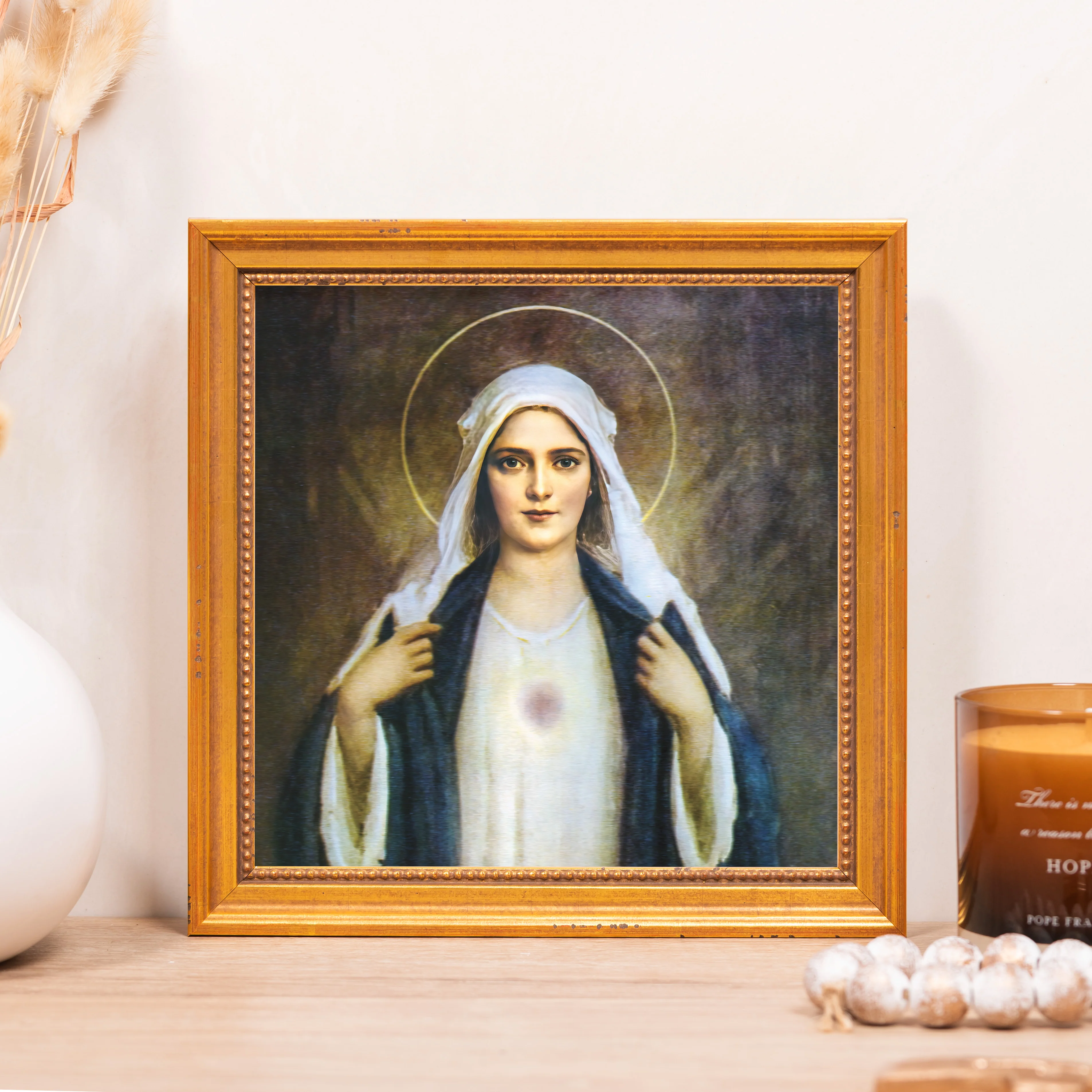 Chambers Immaculate Heart Framed Canvas - Sacred Mini Collection - Image 4