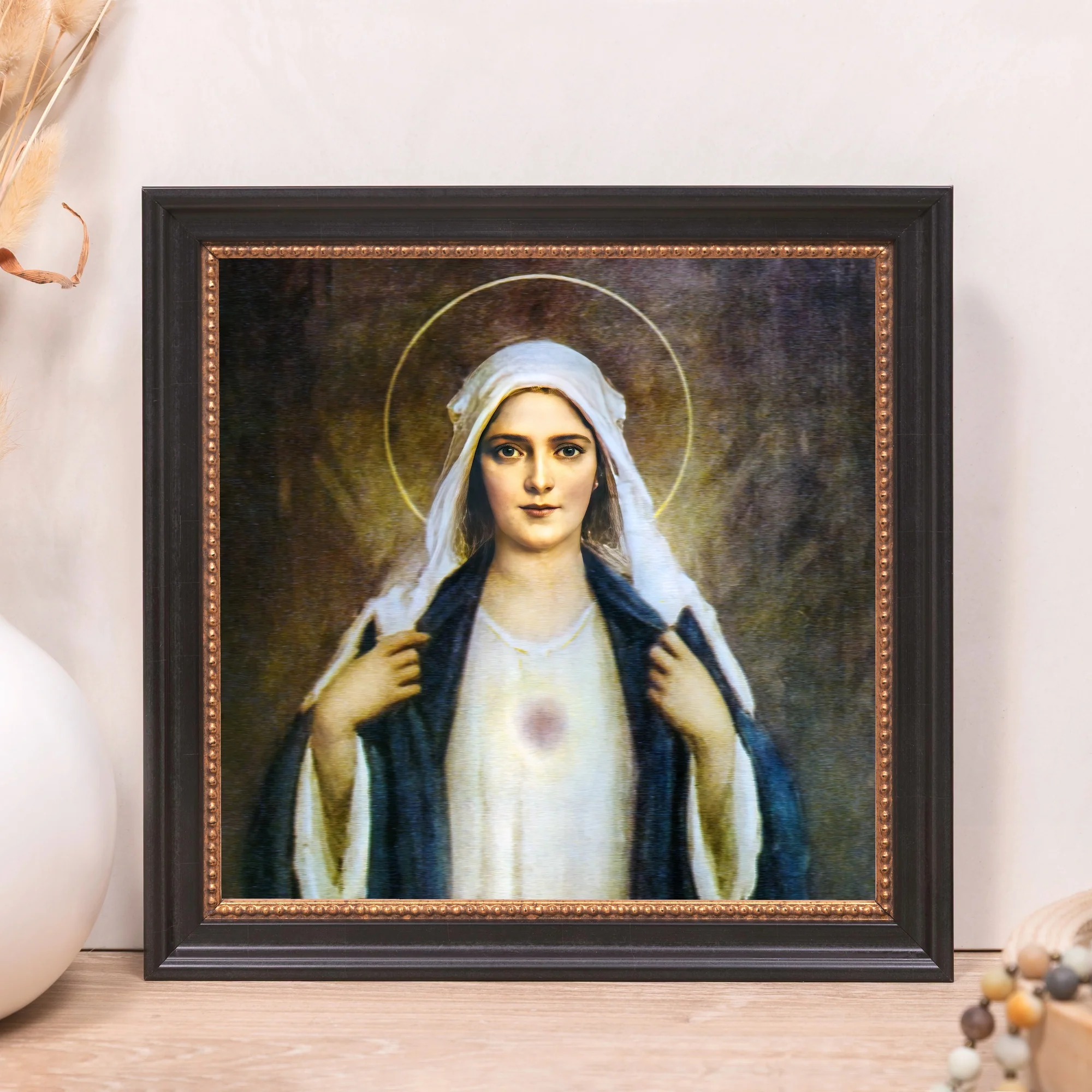 Chambers Immaculate Heart Framed Canvas - Sacred Mini Collection - Image 9