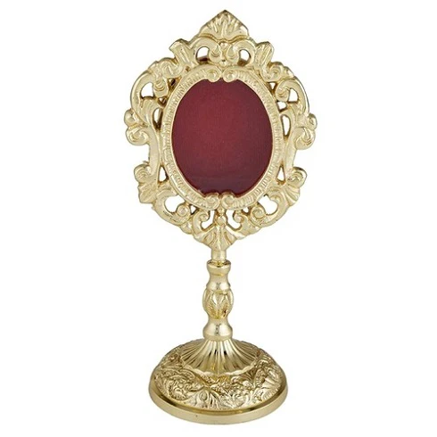 Chartres Handcrafted Solid Brass Reliquary