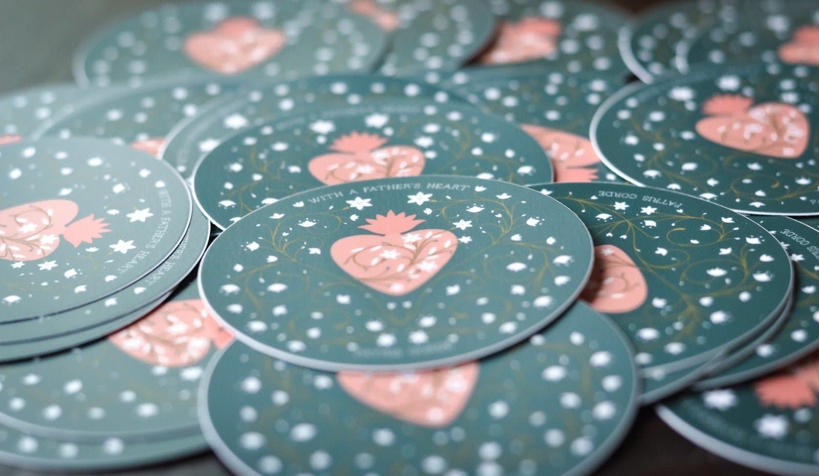 Chaste Heart of St. Joseph Vinyl Sticker - Image 4