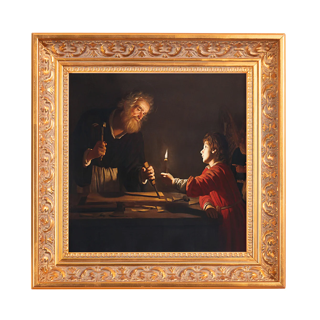 Childhood of Christ Framed Canvas - Sacred Mini Collection - Image 3