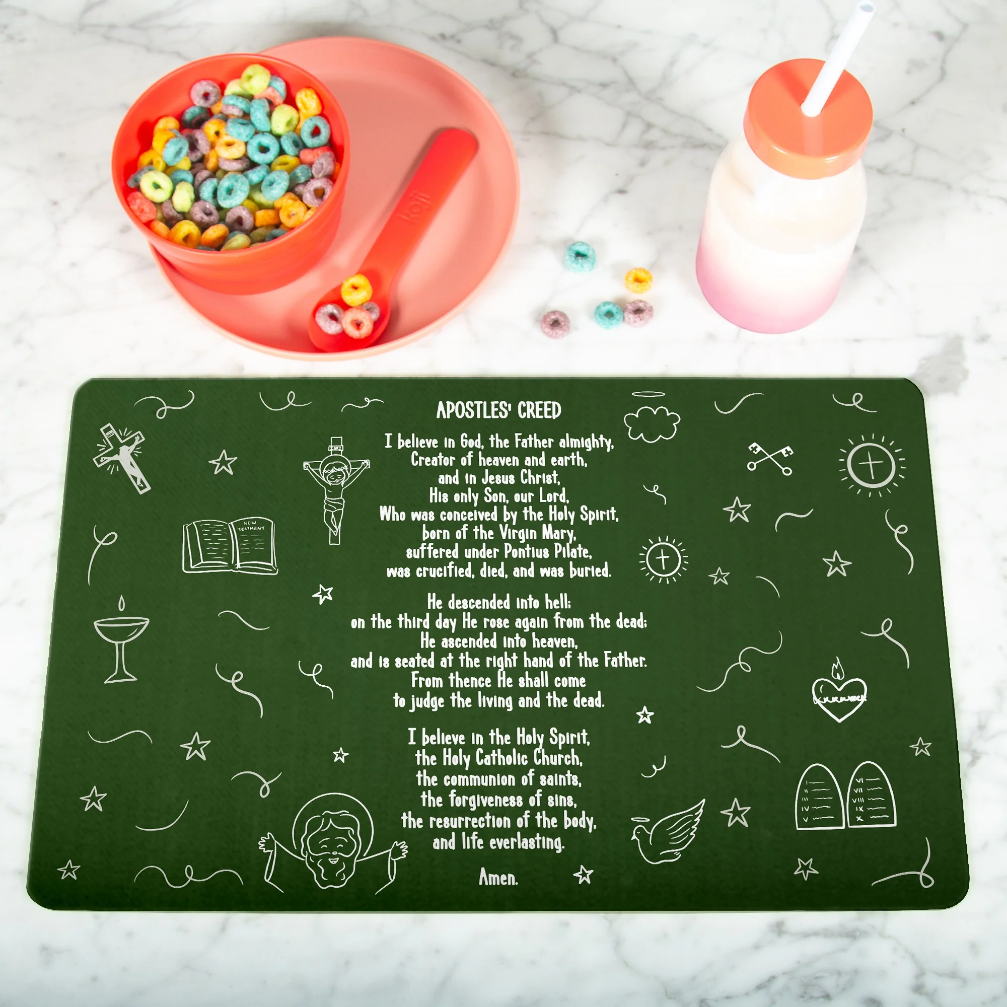 Children's Apostles Creed Placemat