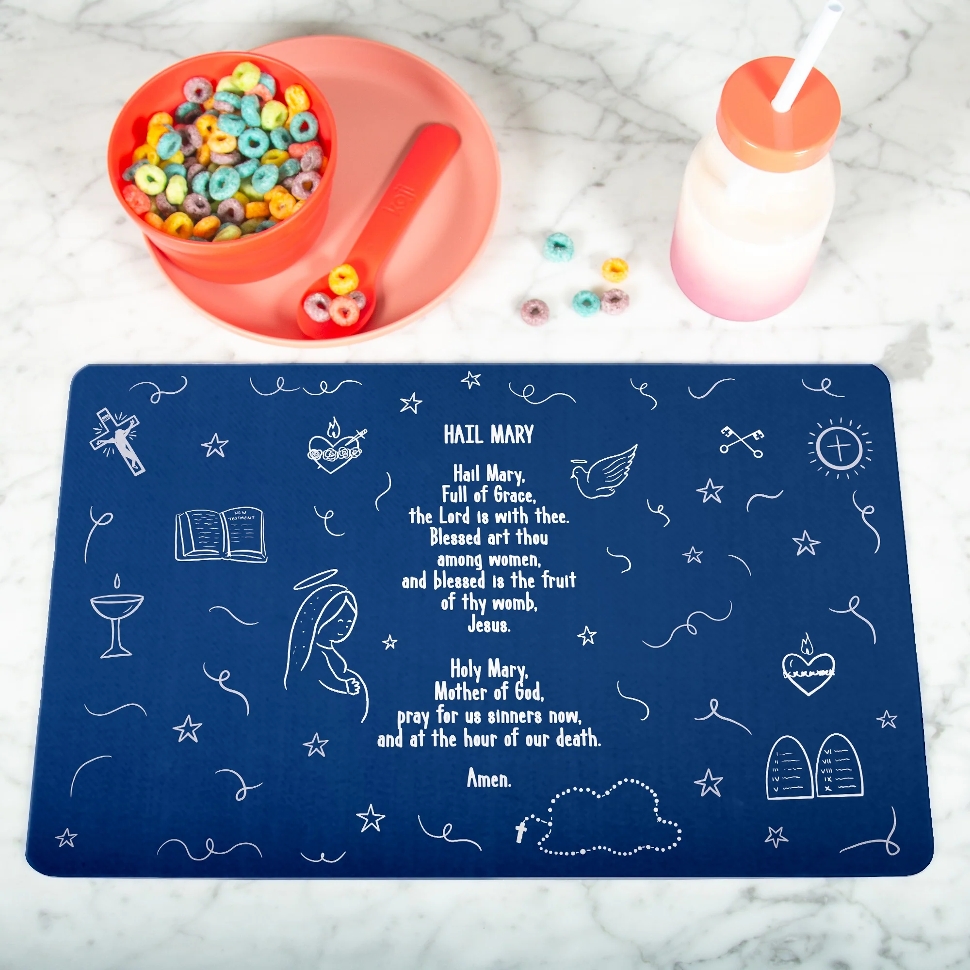 Children's Hail Mary Placemat