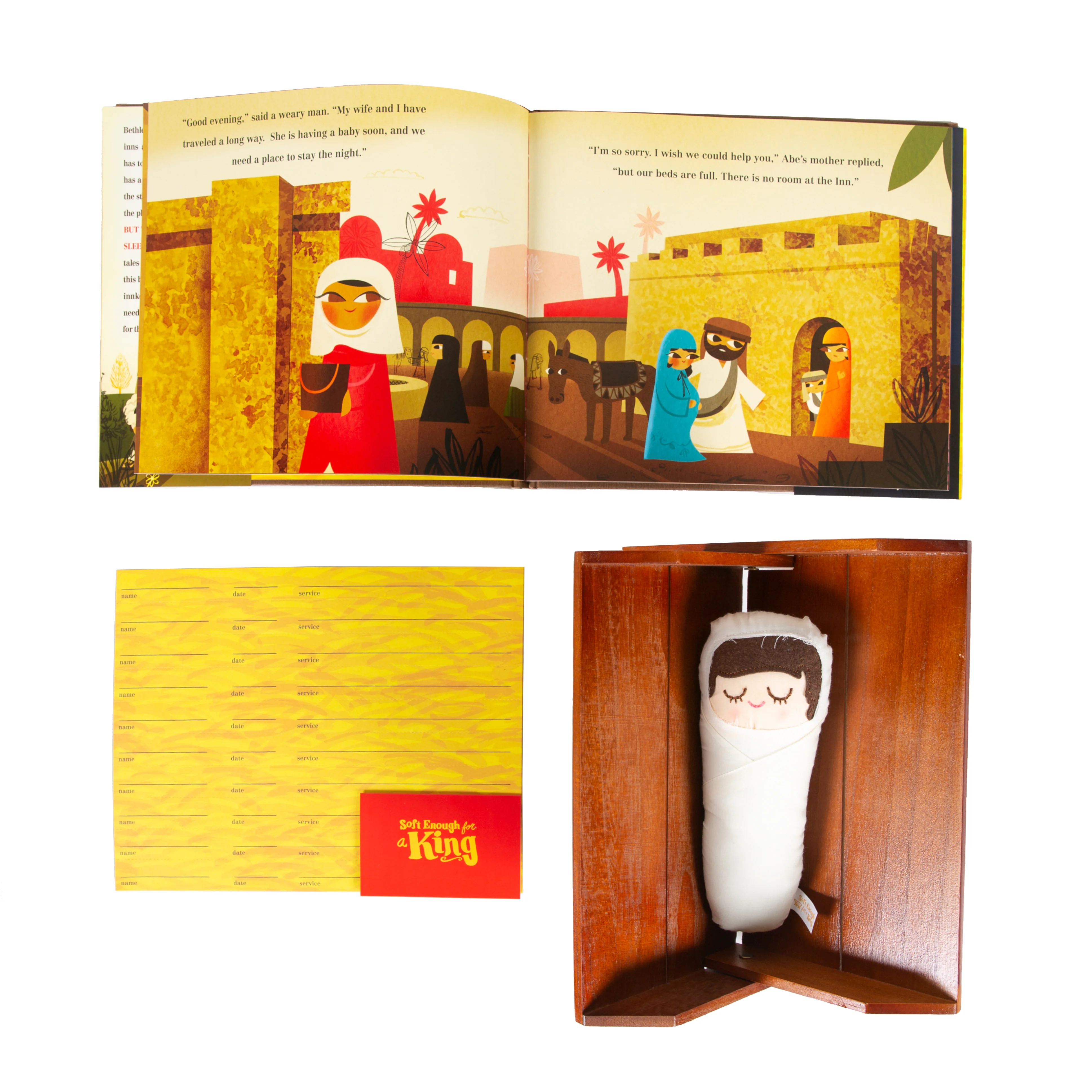 Children's Soft Enough for a King Christmas Set - Image 2