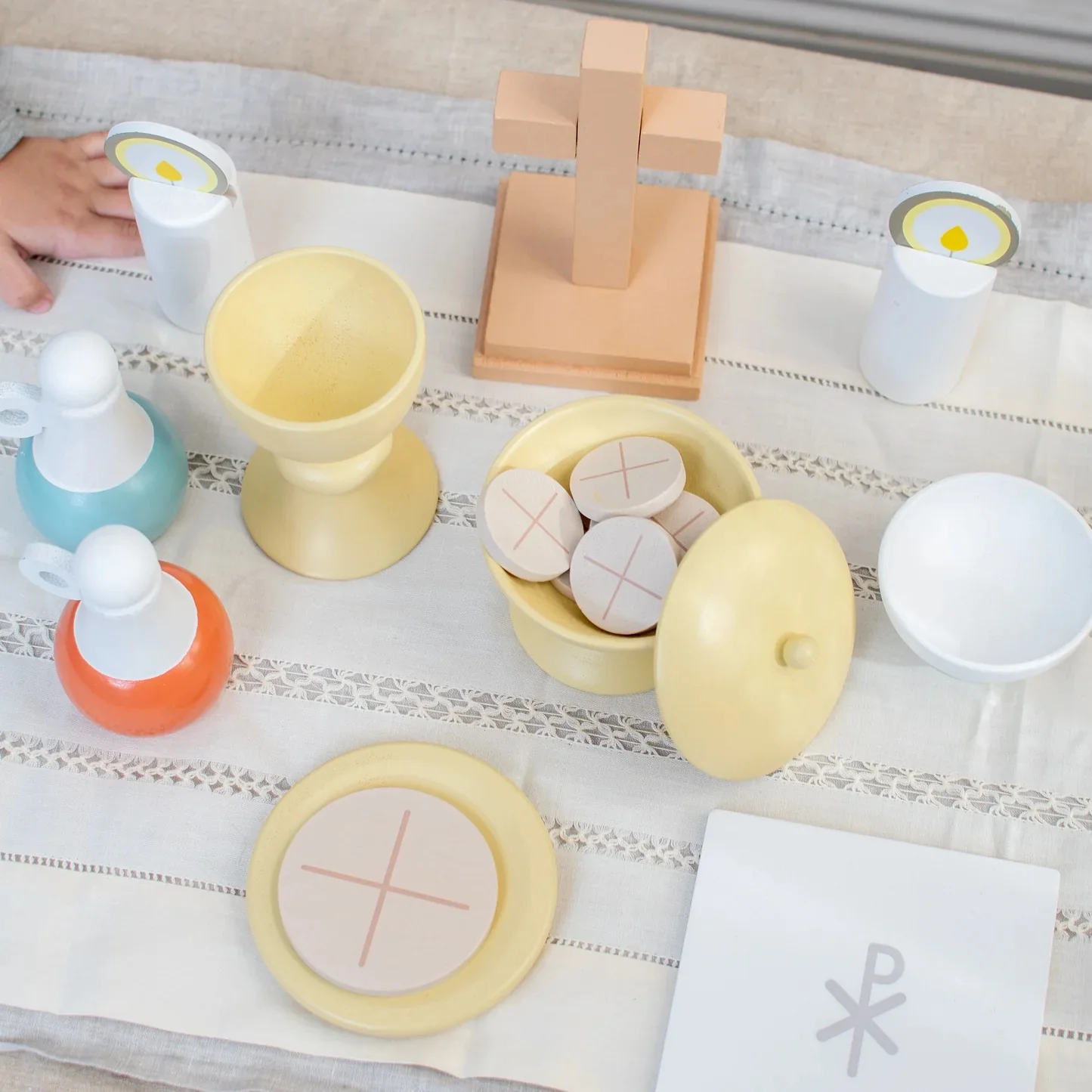Children's Wooden Mass Kit Playset - Image 3