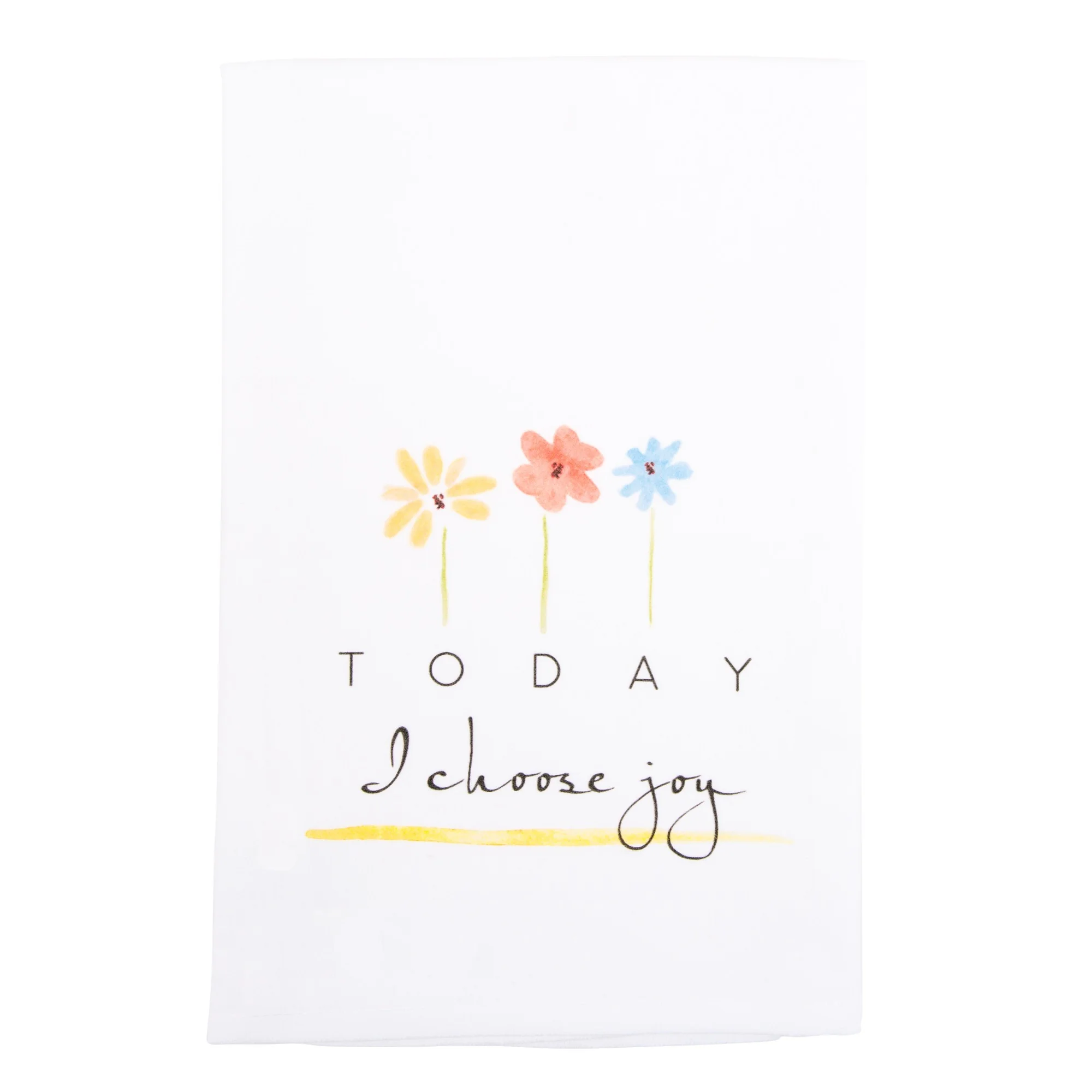 Choose Joy Flour Sack Dish Towel - Image 2