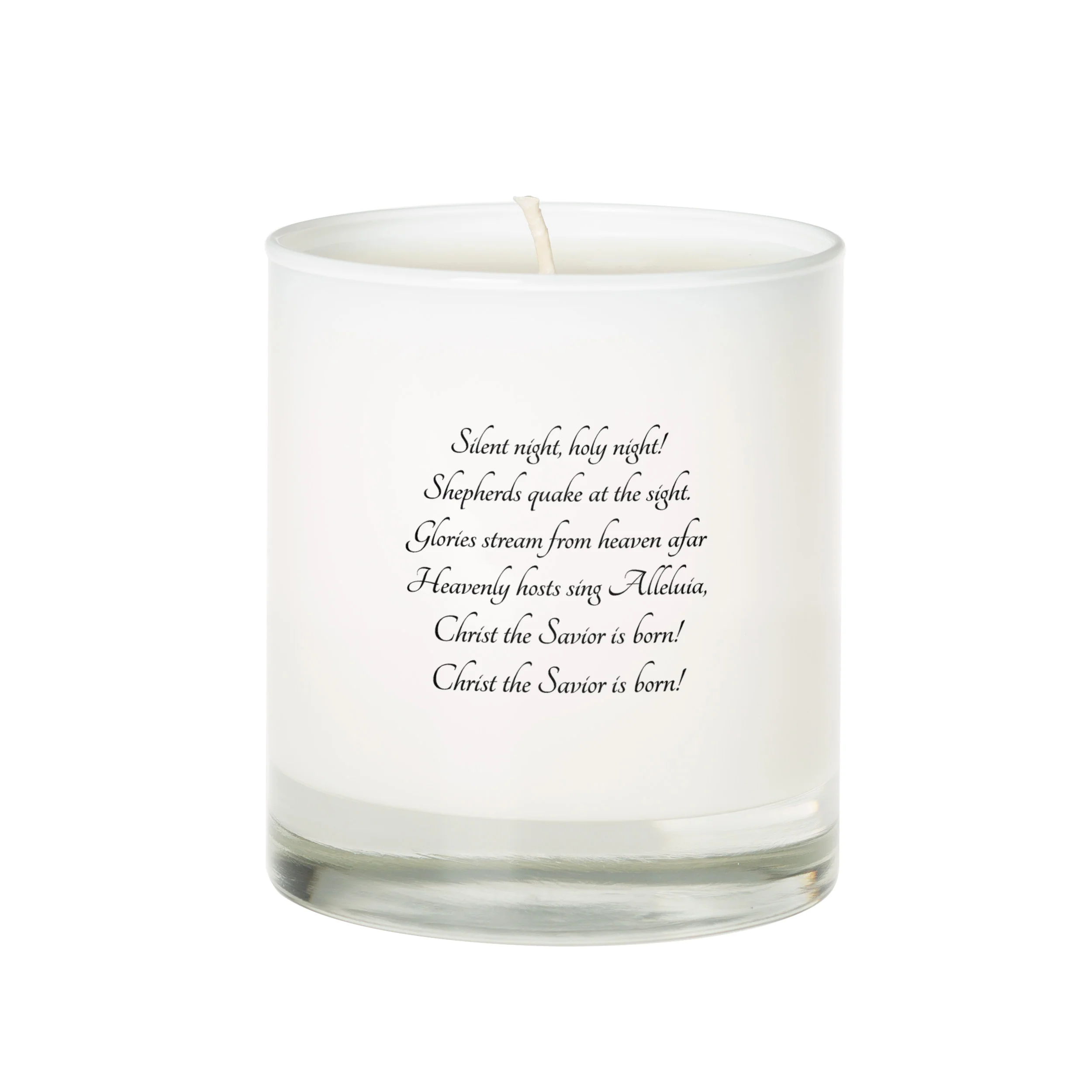 Christmas Angel Stained Glass Candle - Image 4