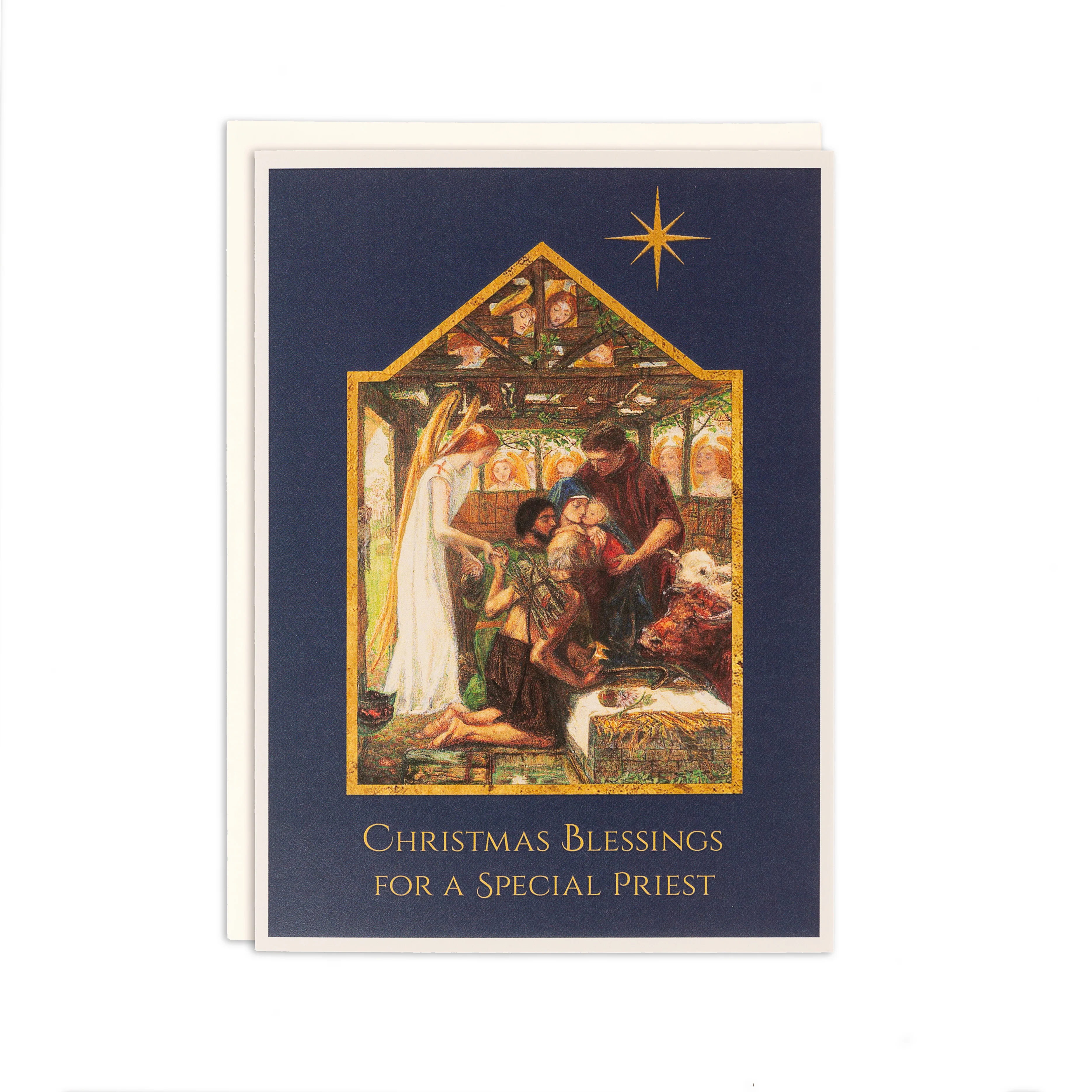 Christmas Blessings for a Special Priest Christmas Card - Image 4