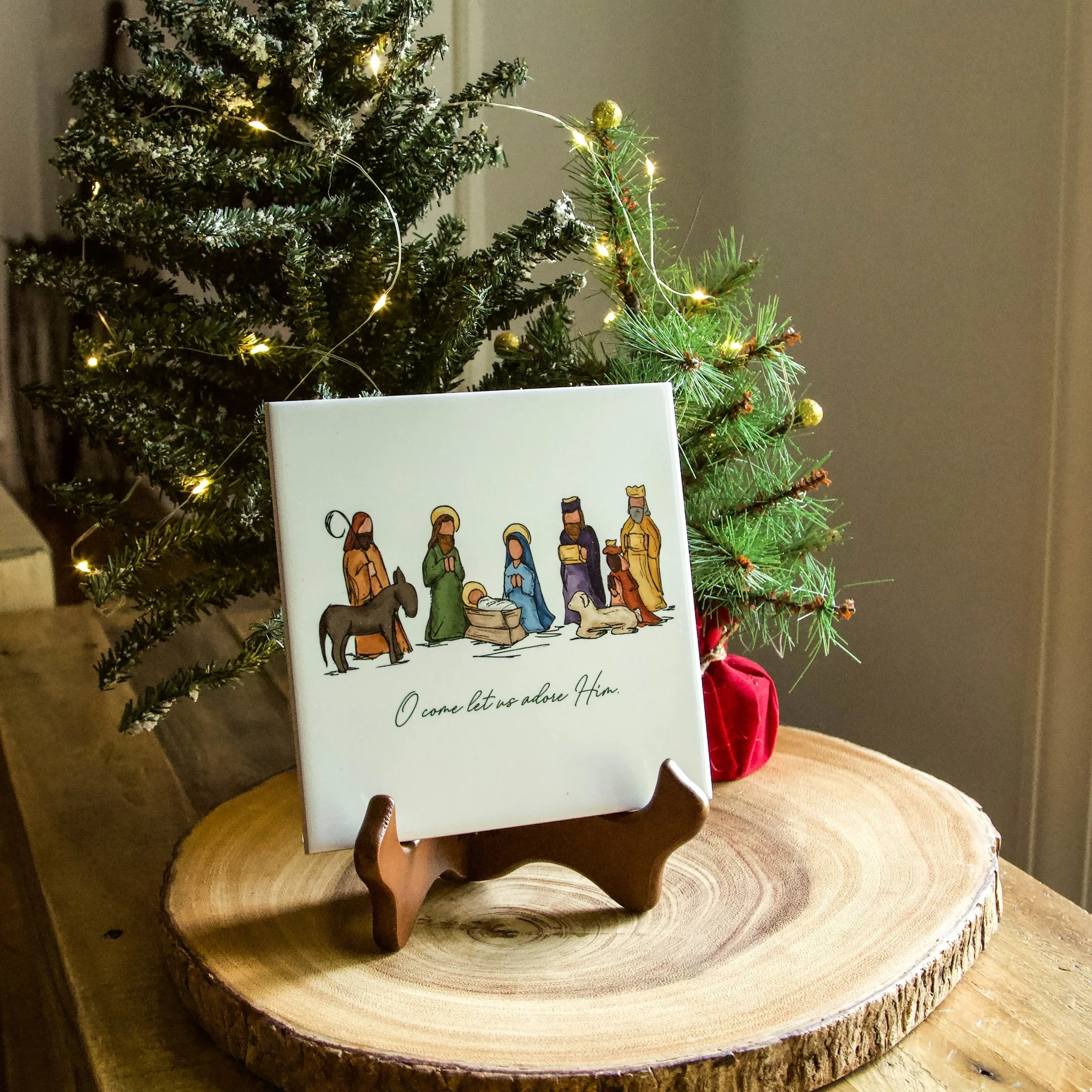 Christmas Nativity Tile - Image 4