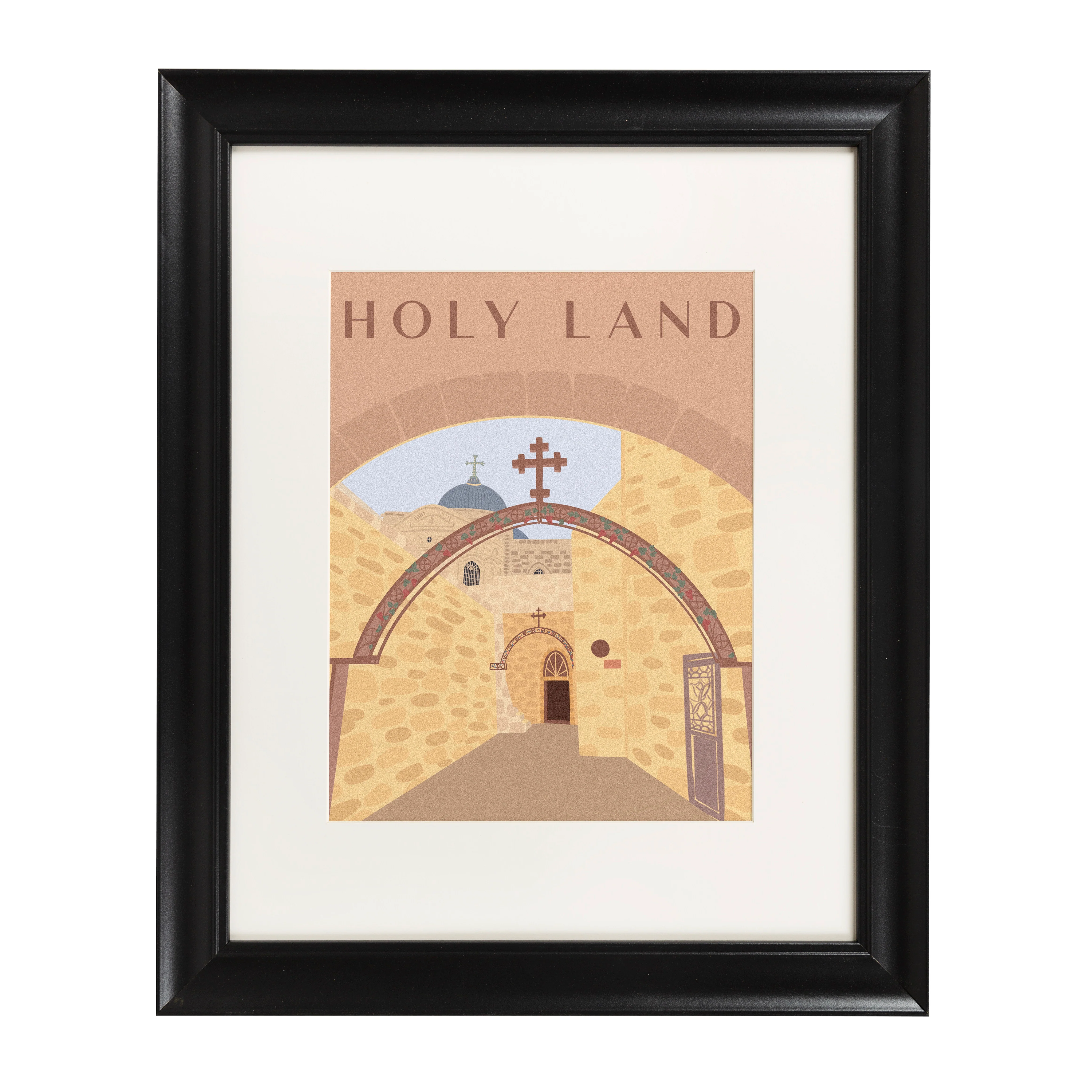 Church of the Holy Sepulchre Framed Travel Print - Image 4