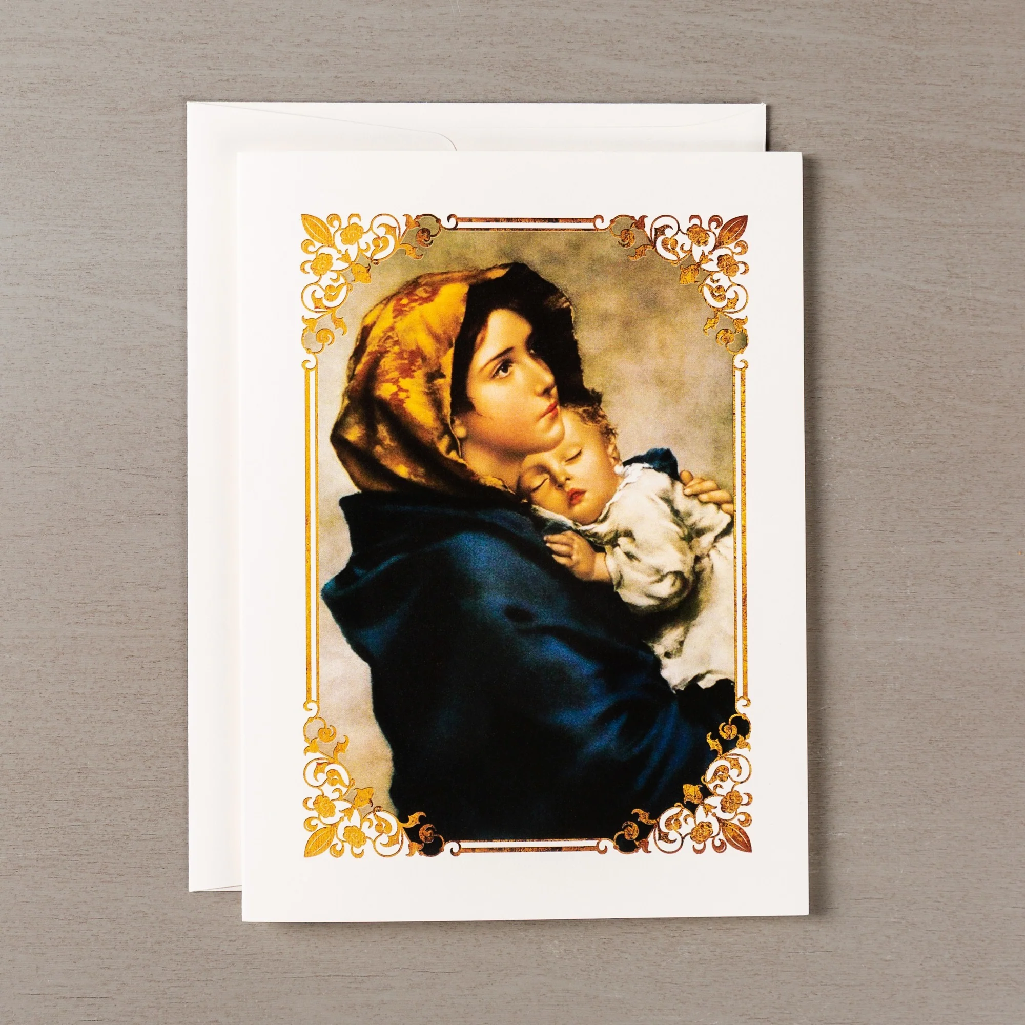 Classic Art Madonna & Child Note Cards - Set of 12 - Image 4