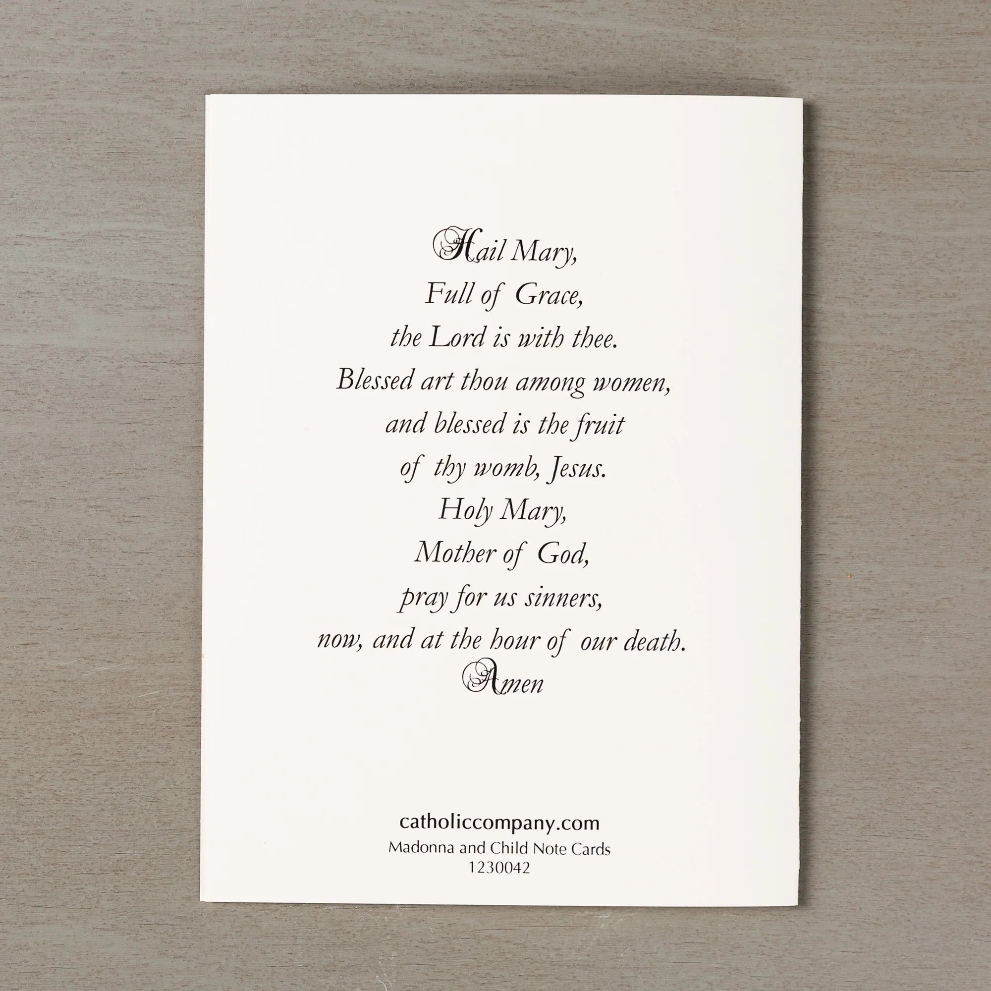 Classic Art Madonna & Child Note Cards - Set of 12 - Image 5