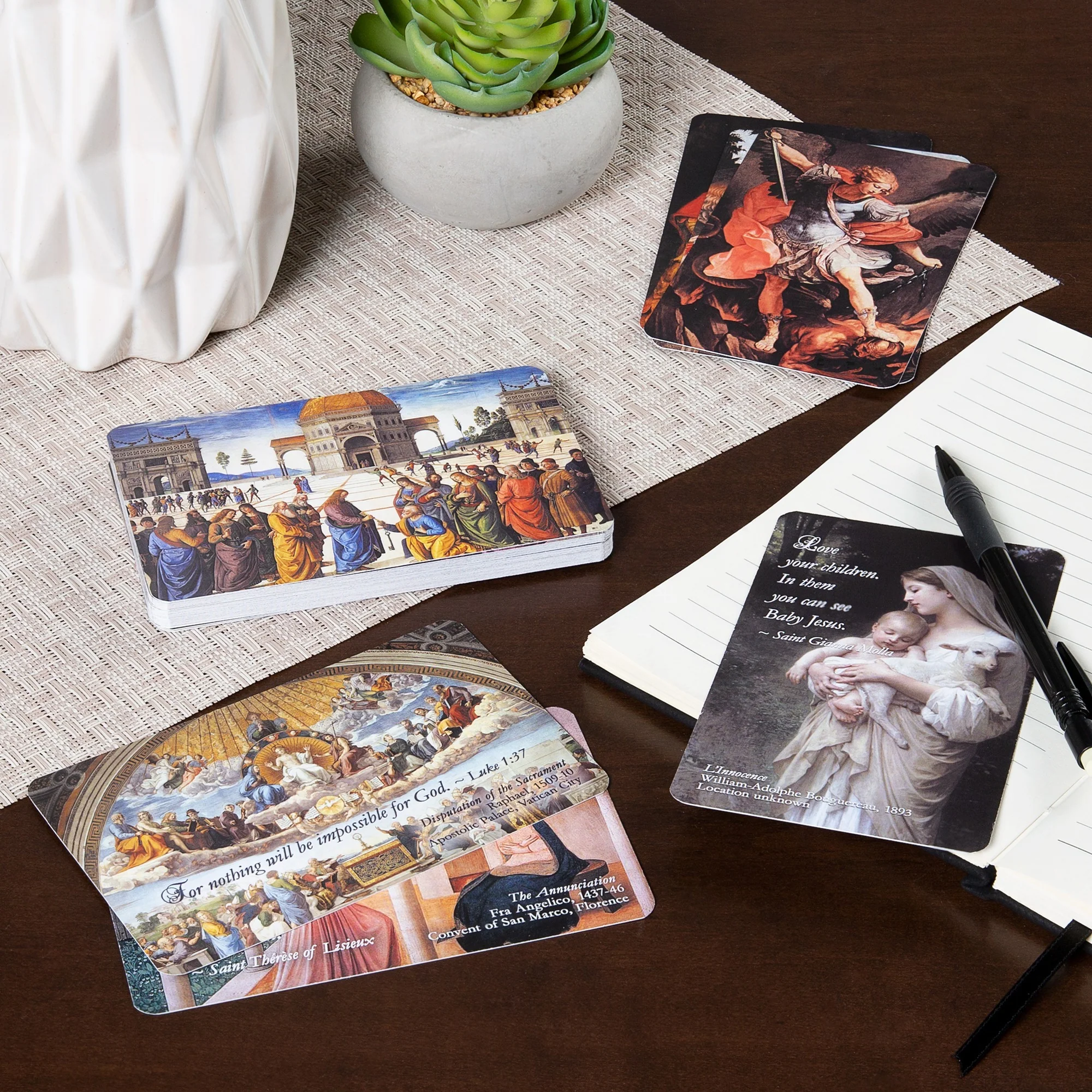 Classic Art Prayer Card Set - Image 2
