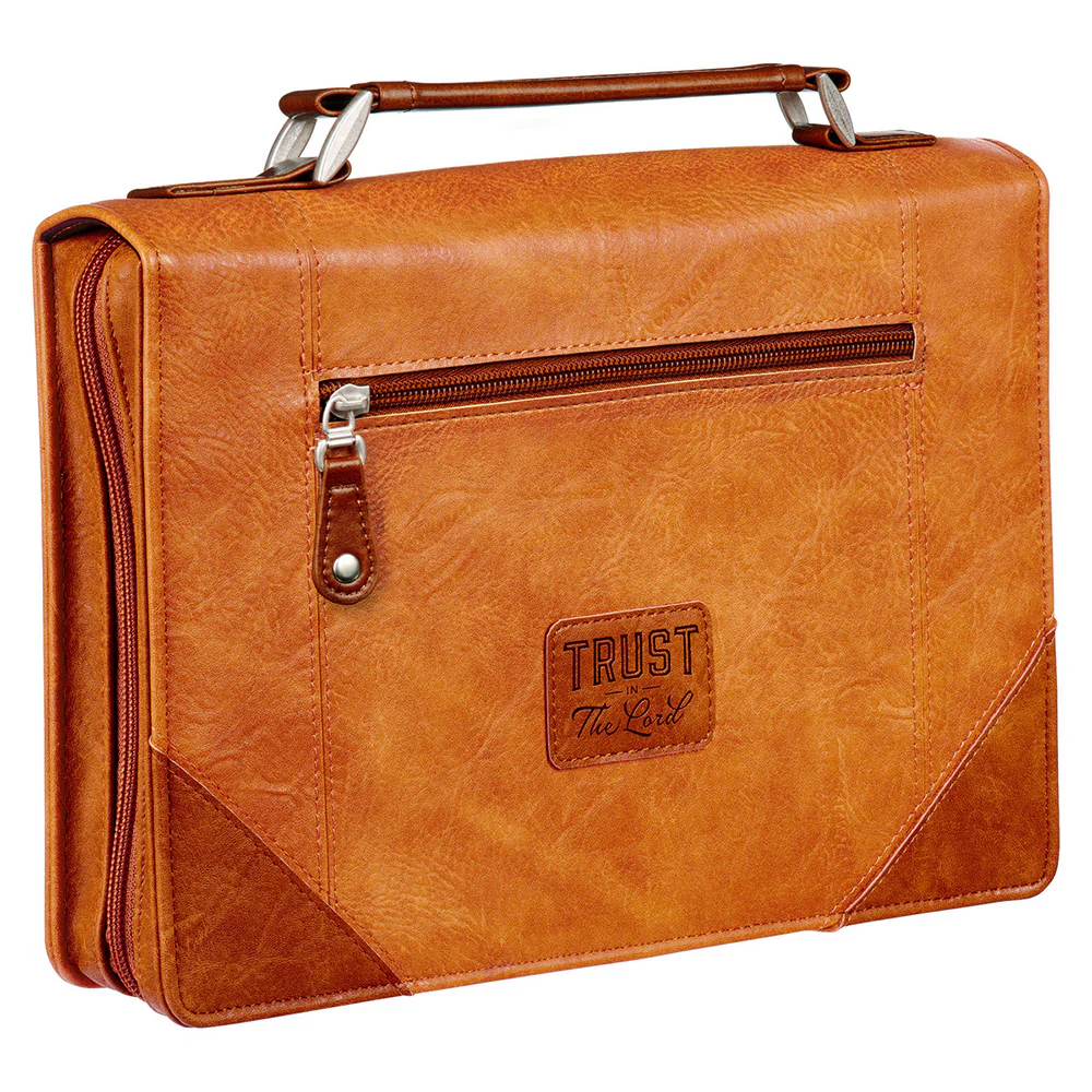 Classic Two-Tone Trust in the Lord Bible Cover - Image 3