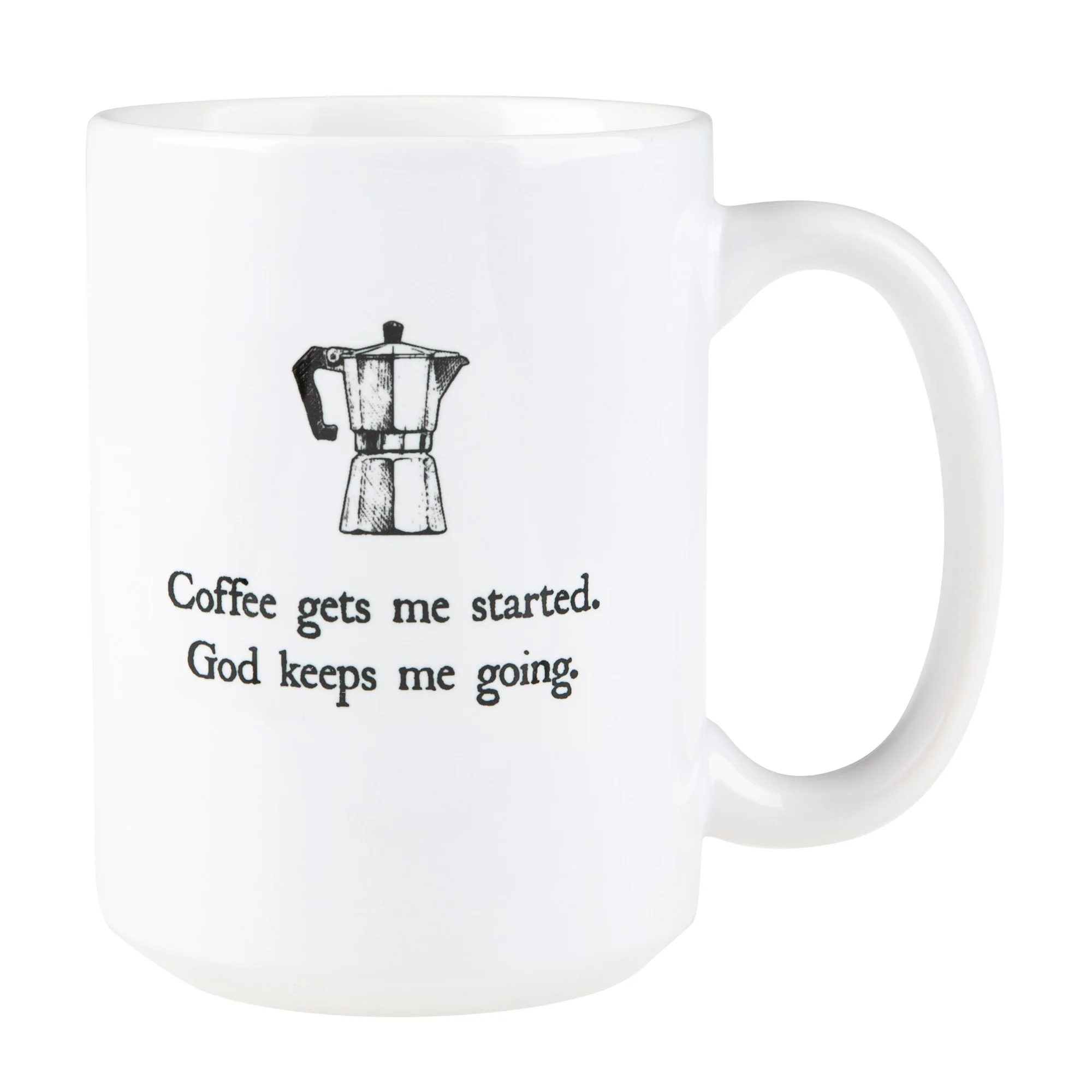 Coffee Gets Me Started Mug - Image 2