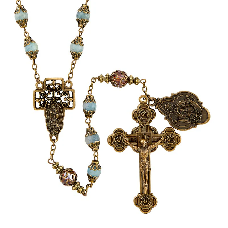 Collector's Edition Our Lady of Guadalupe Rosary - Image 2