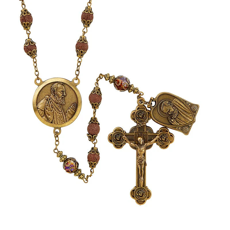 Collector's Edition Padre Pio Rosary - Image 3