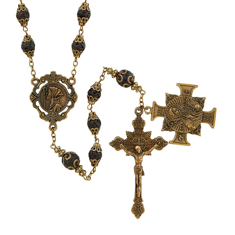 Collector's Edition St. Benedict Rosary - Image 2